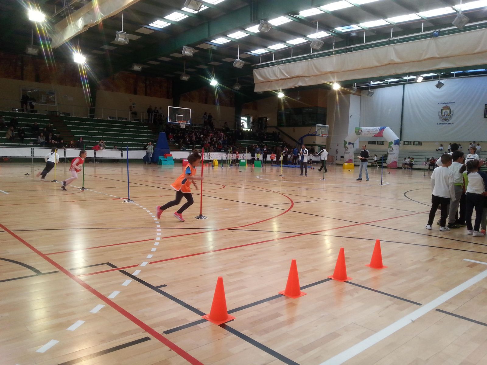 Interior del pabellón del Parque.