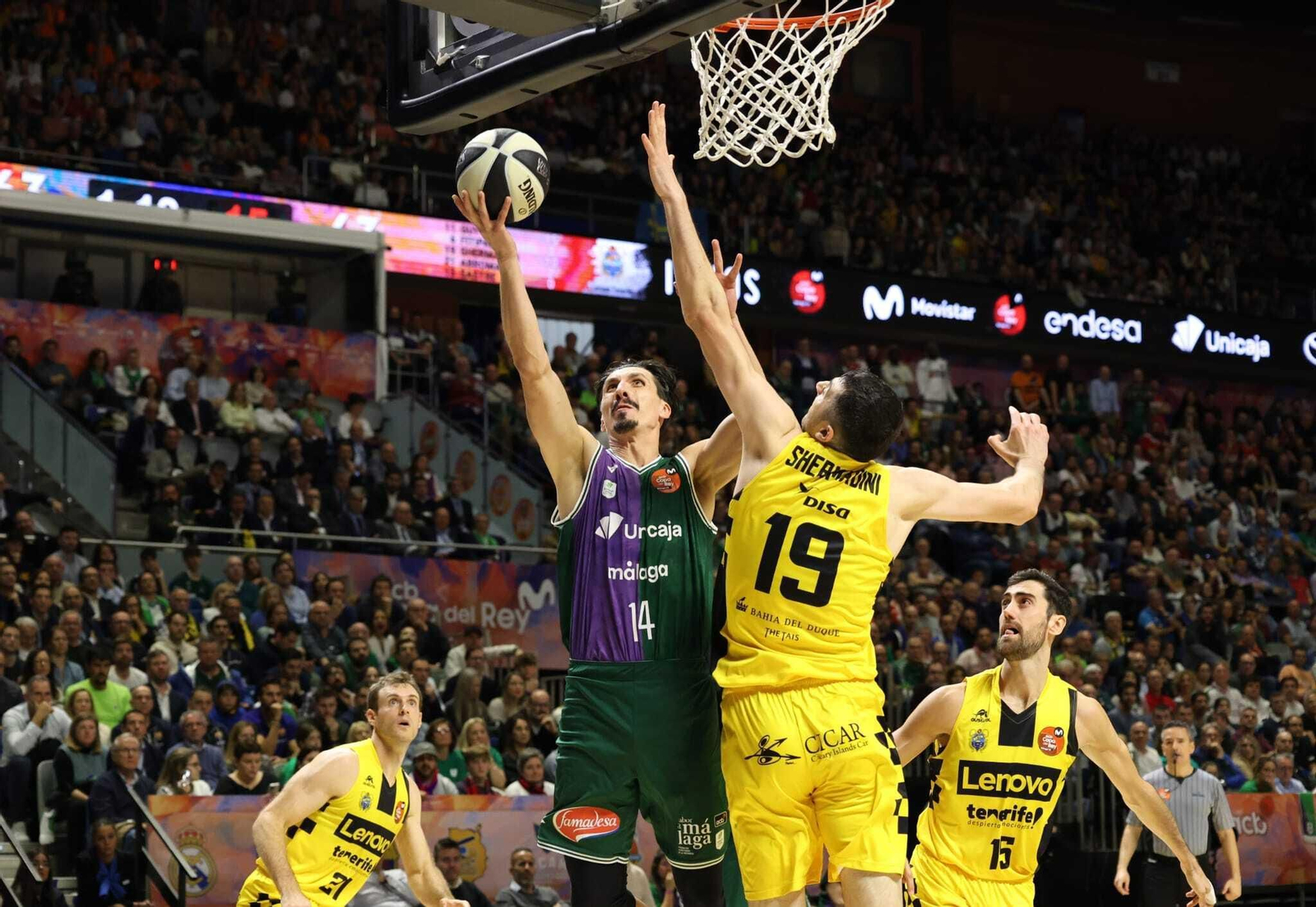 Fotos del Unicaja - Lenovo Tenerife, Copa del Rey