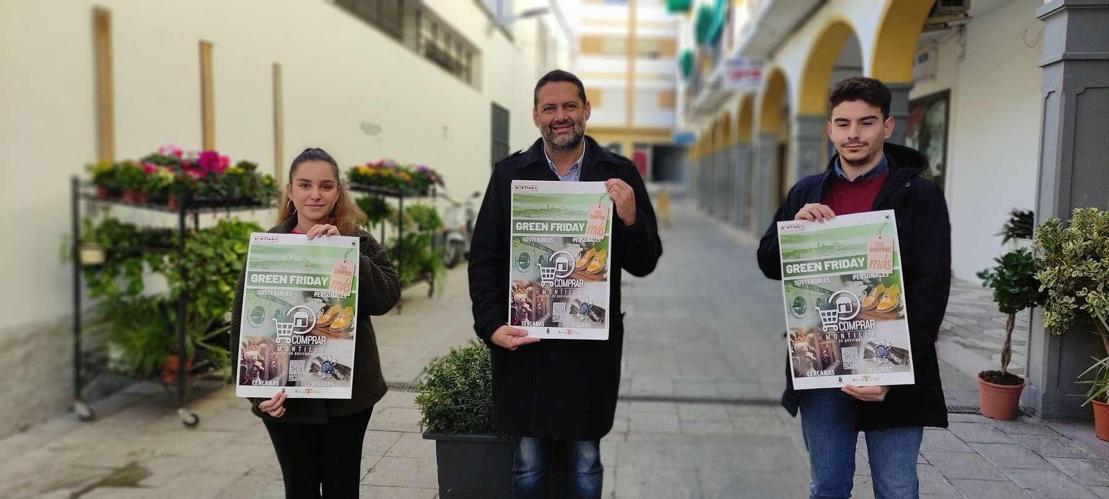 Presentación de la campaña Green Friday en Montilla.