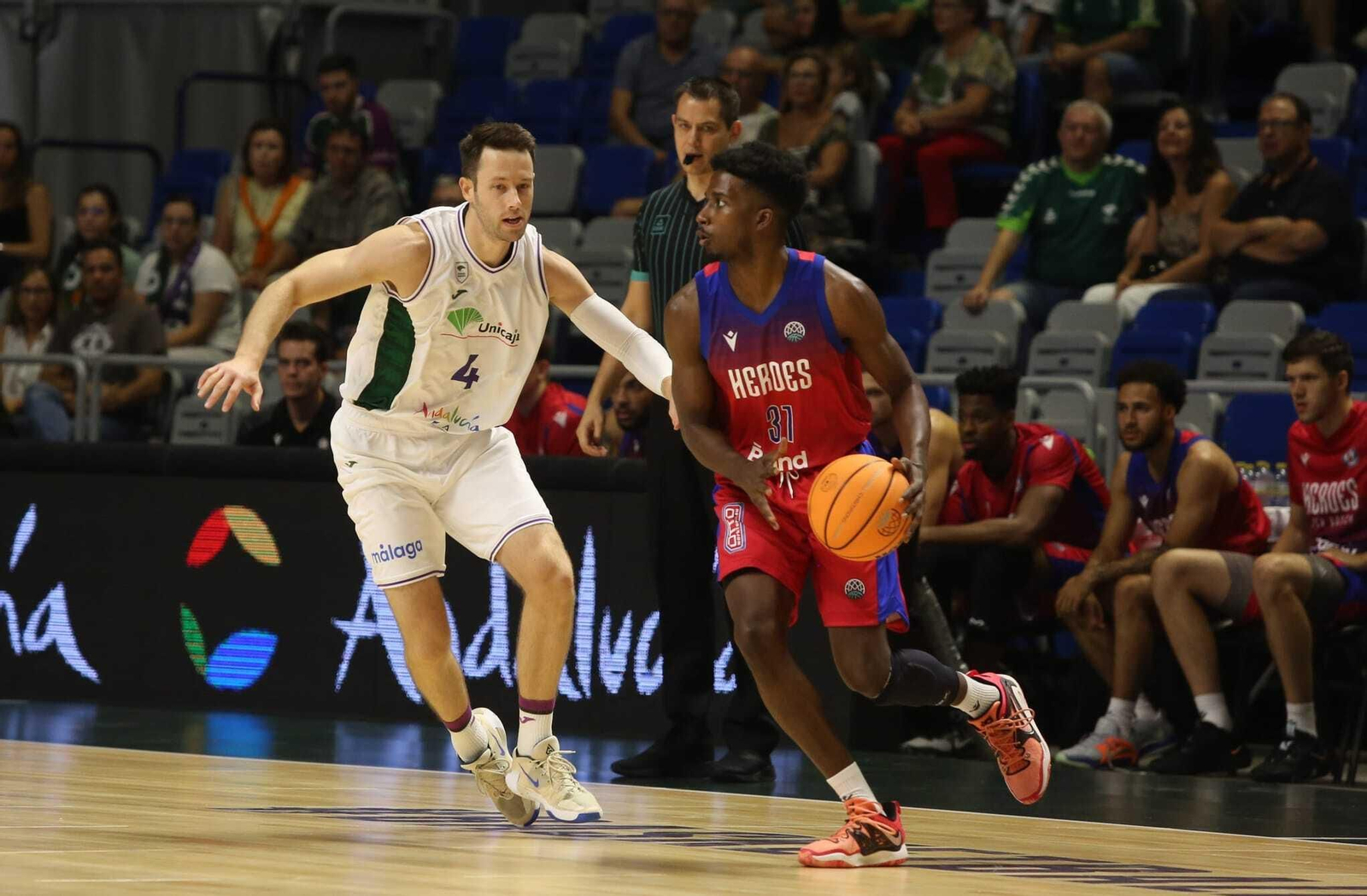 Las fotos del Unicaja-Den Bosch de la BCL