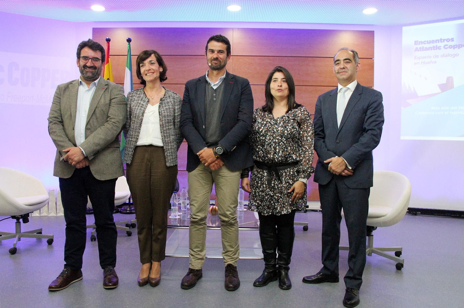 "Encuentros Atlantic Copper" en imágenes