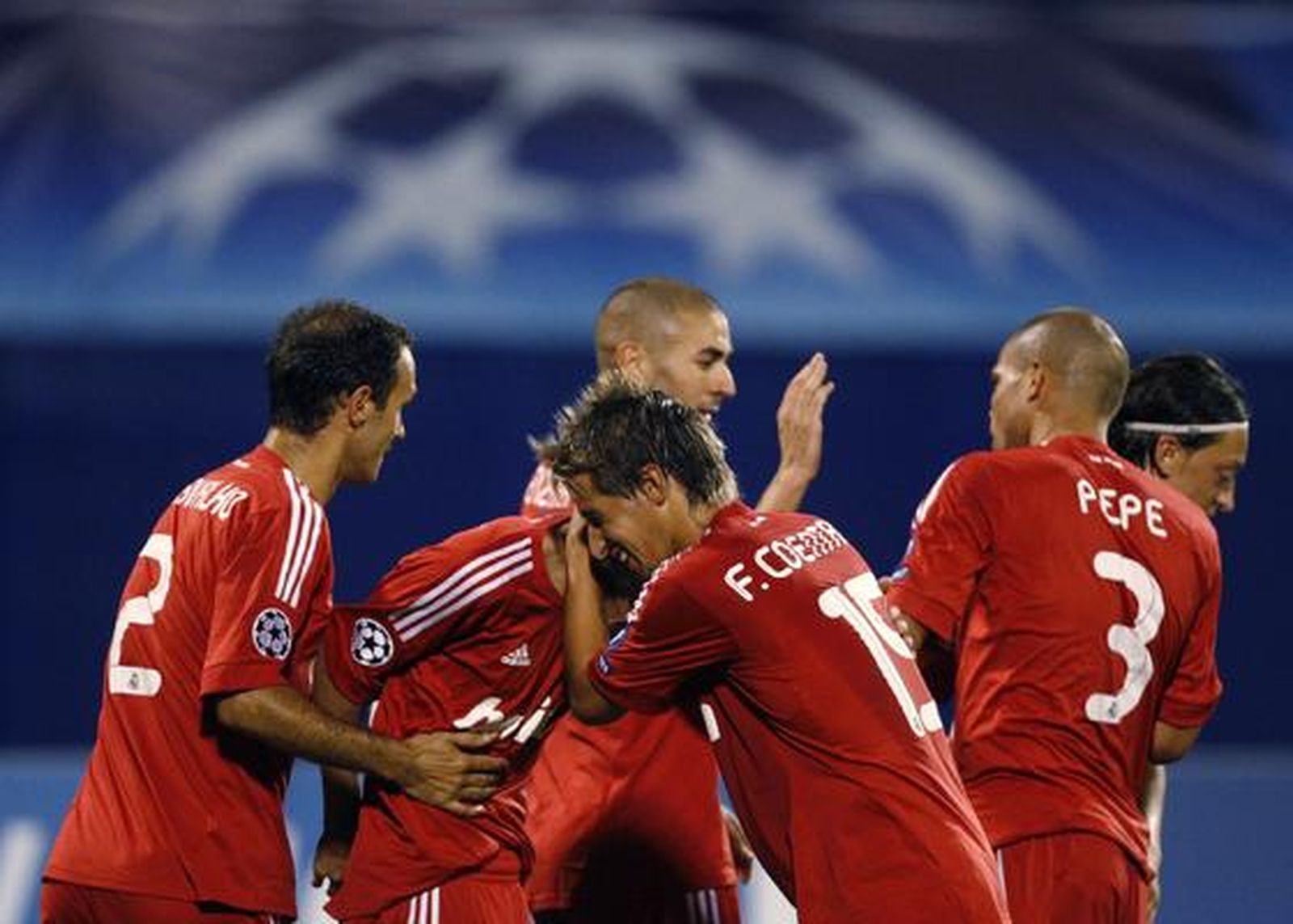 El Real Madrid venció con un tanto de Di María al Dinamo de Zagreb en su debut en Liga de Campeones.

Foto: Reuters
