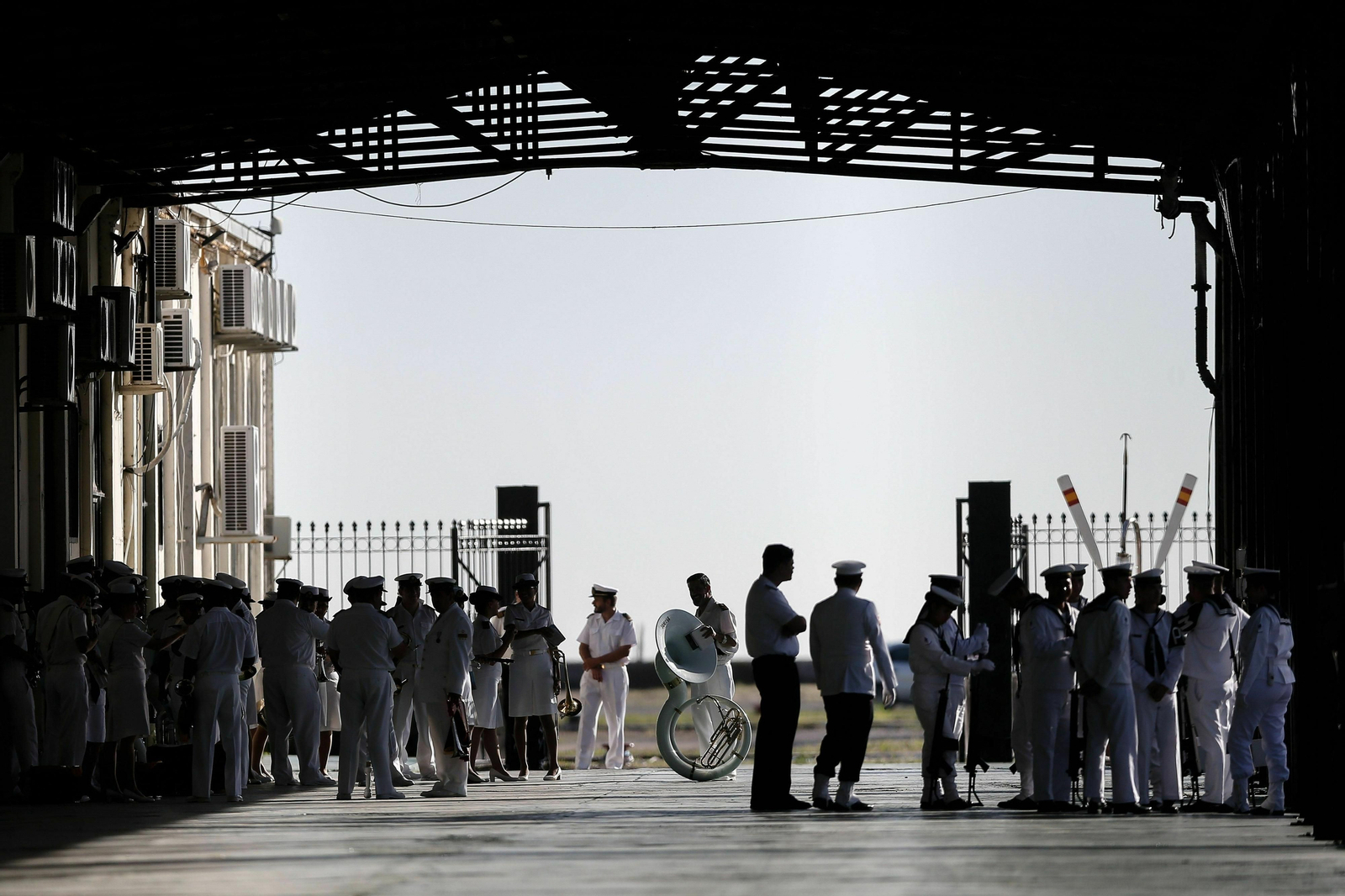 Las imágenes del 'Juan Sebastián de Elcano' en Argentina