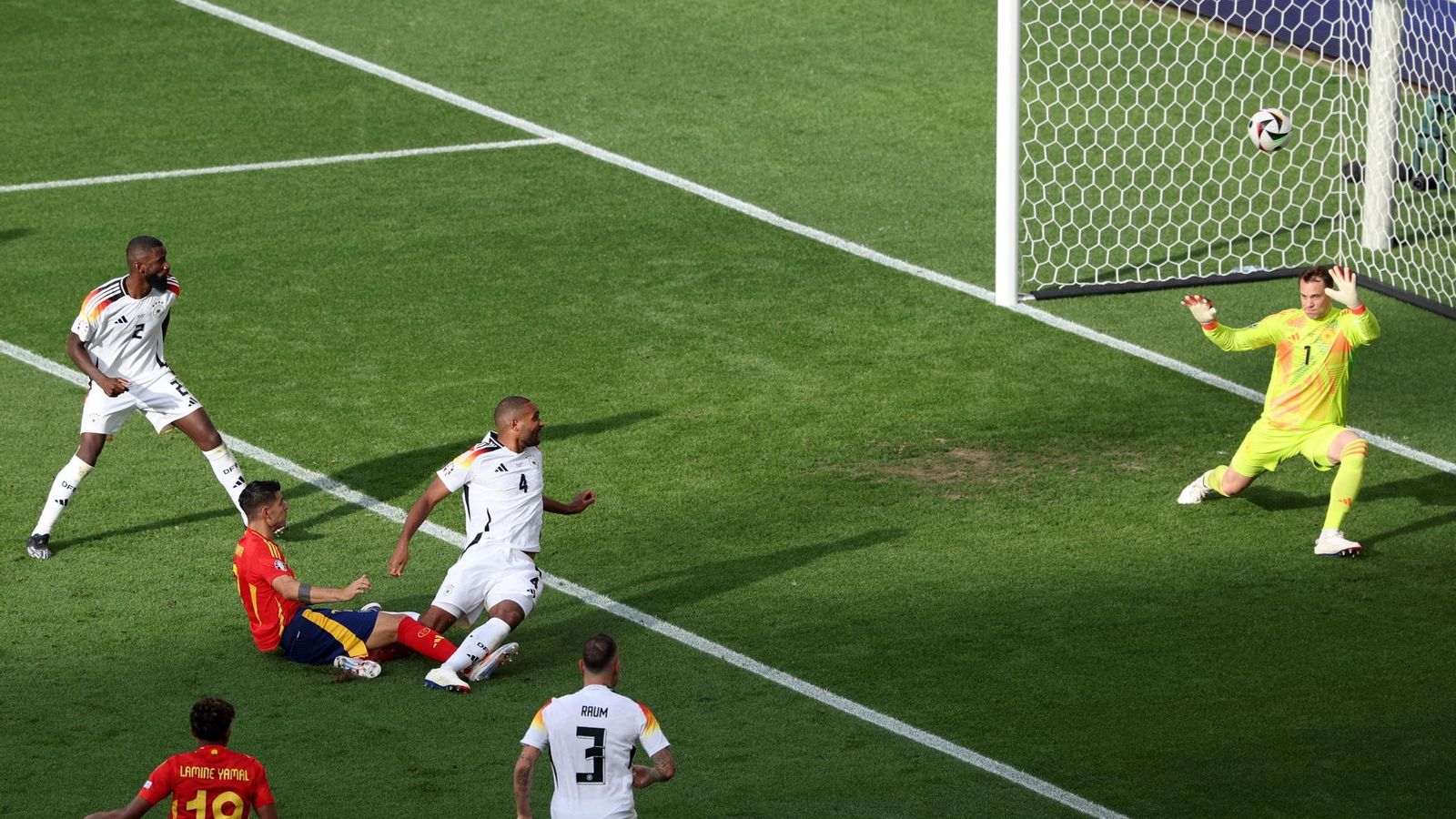 Las mejores fotos del España - Alemania