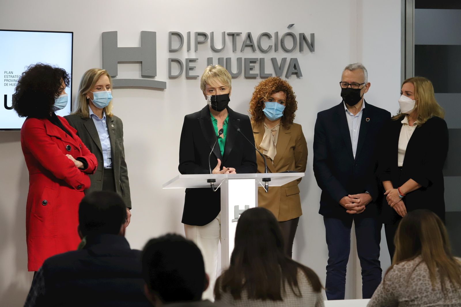 La secretaria de Estado para la Digitalización e Inteligencia Artificial, durante la rueda de prensa de ayer.