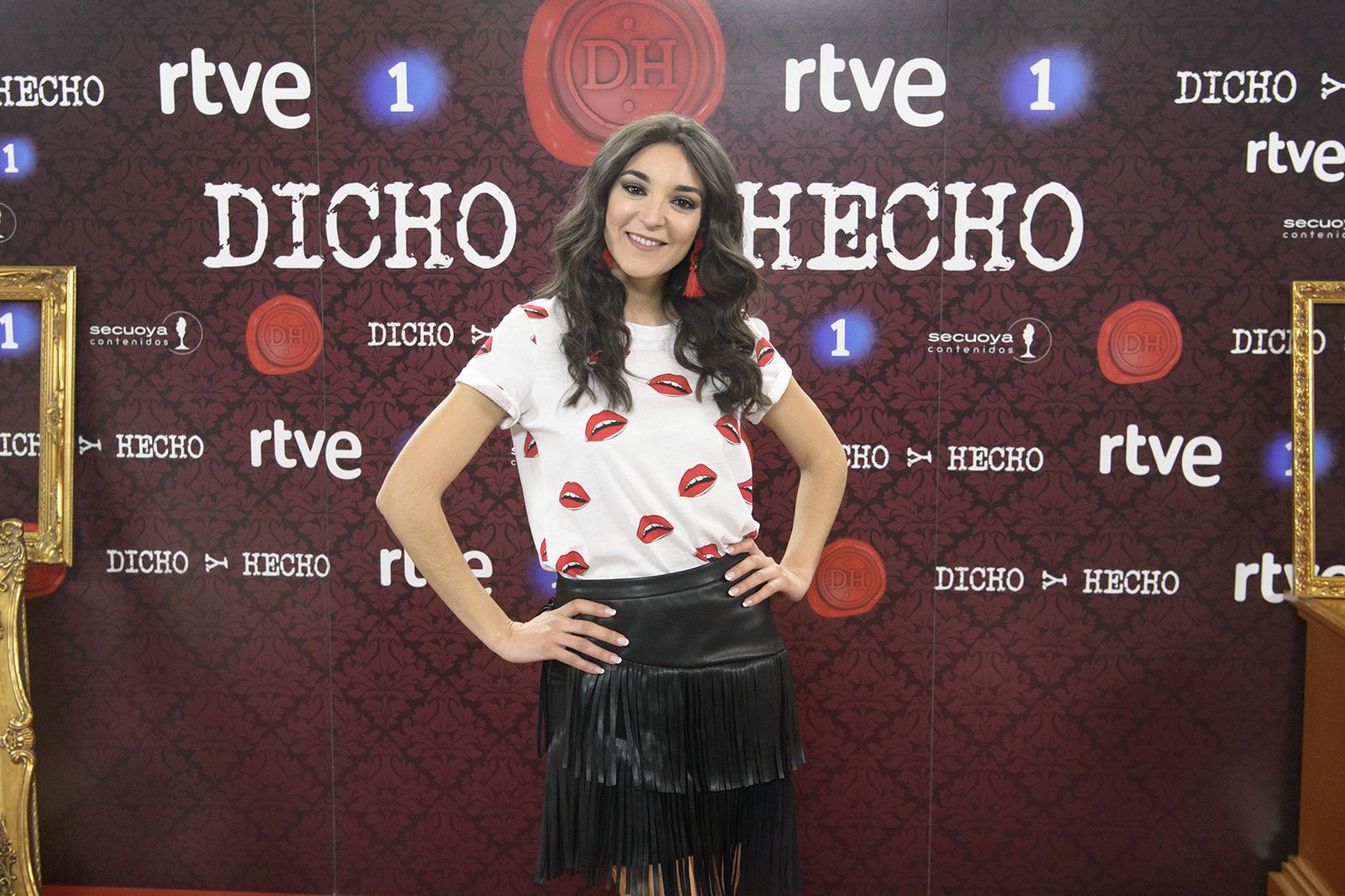 Leonor Lavado en la presentación del nuevo 'Dicho y hecho'.