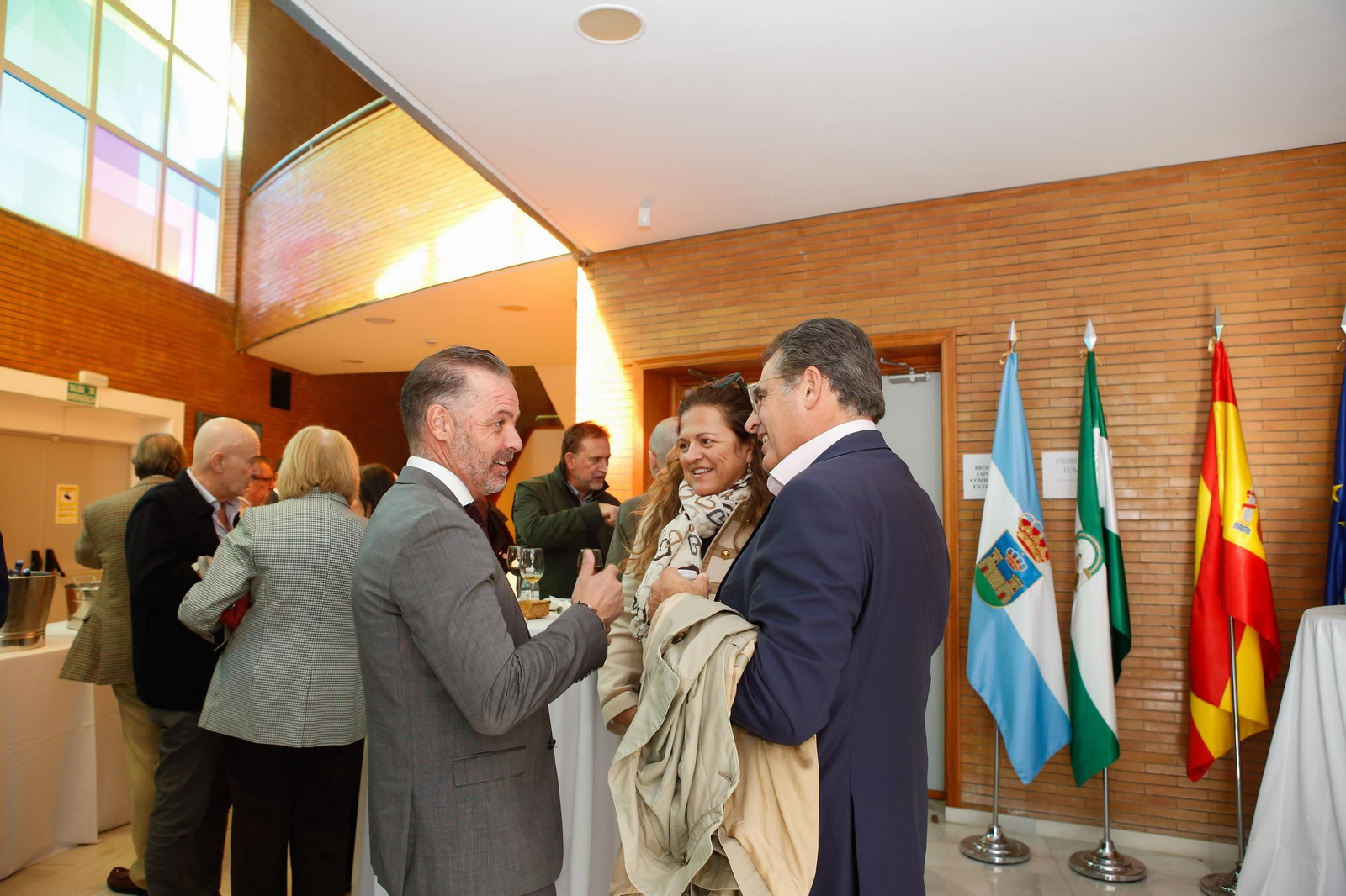 Las fotos del desyuno-coloquio "Brexit: repercusiones socioeconómicas y fiscales en La Línea y el Campo de Gibraltar"