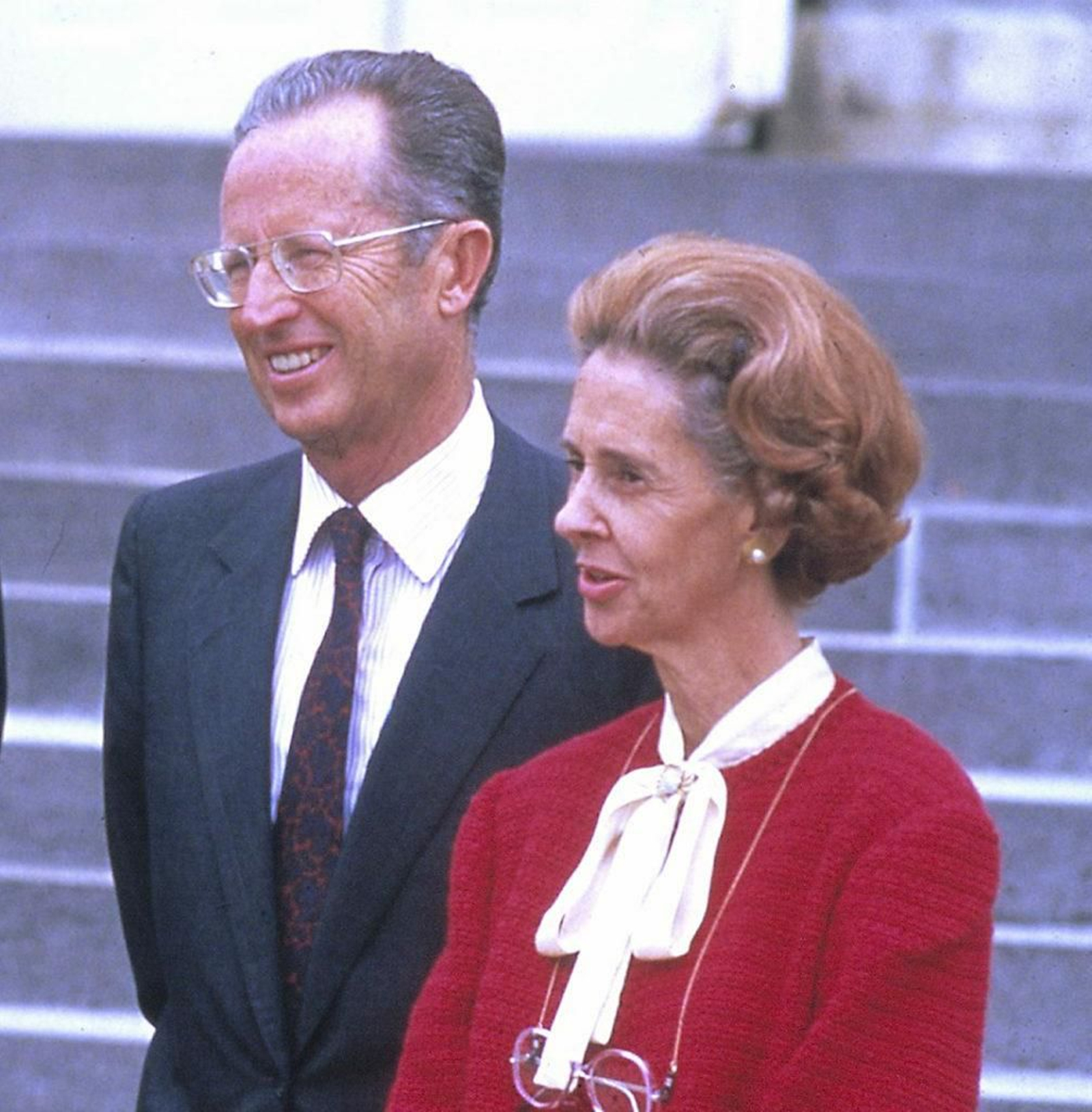 Balduino y Fabiola, reyes de Bélgica.