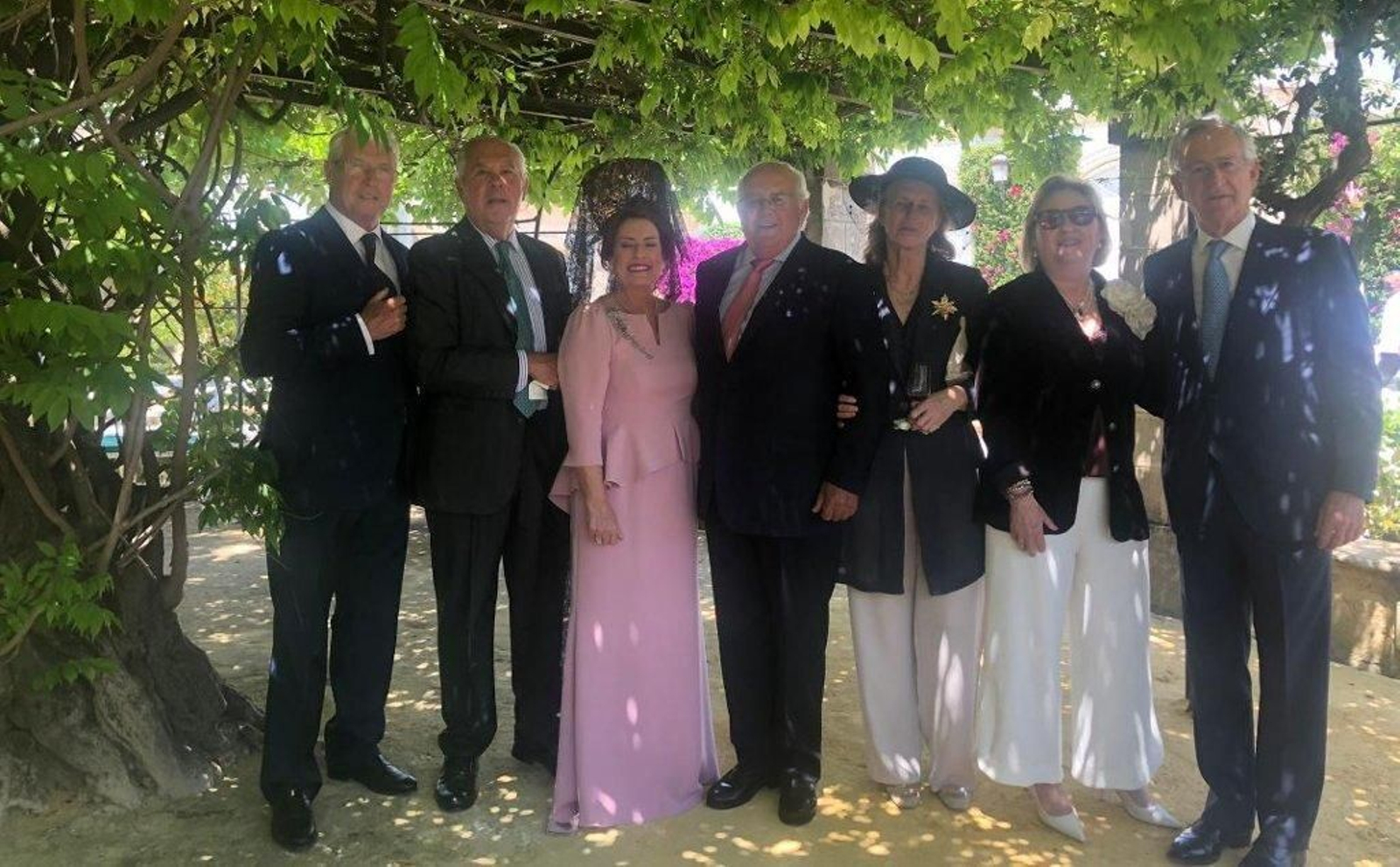 Manuel Grosso, Juan Luis Höhr, Ana de Villota, Estanislao Pery, María Osborne, Teresa Grosso y Romualdo Alvargonzález.