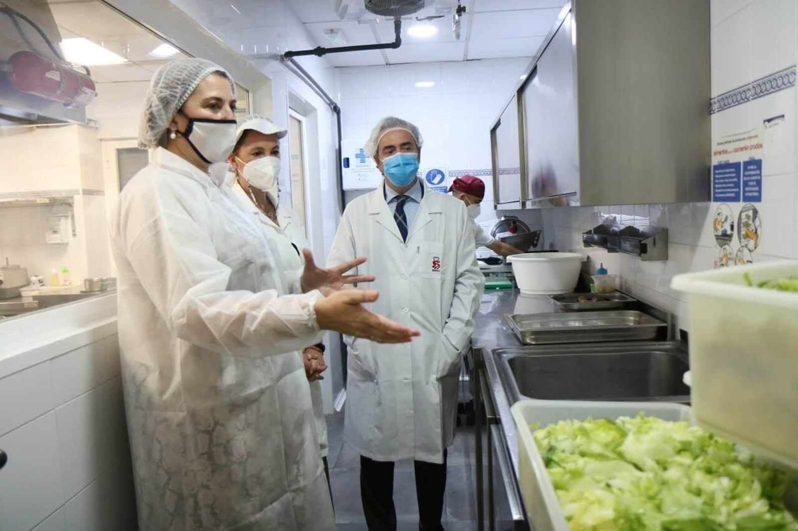 Inauguración de la nueva cocina del centro