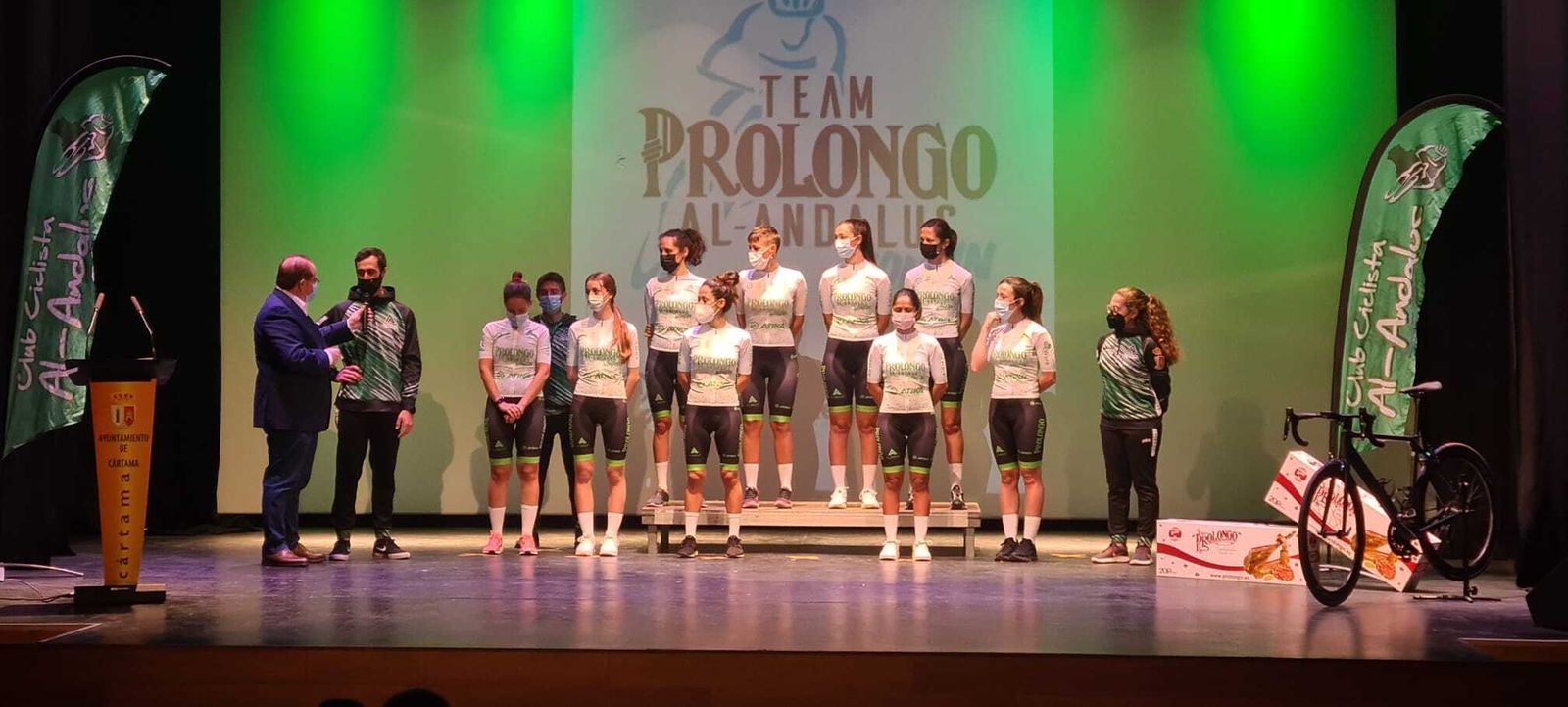Nace el primer equipo ciclista femenino de Andalucía, Prolongo Al-Andalus Woman Team