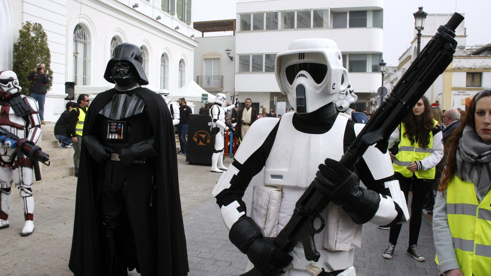 En las Tropas Imperiales también se encontraban otros personajes, como los Scout Troopers
