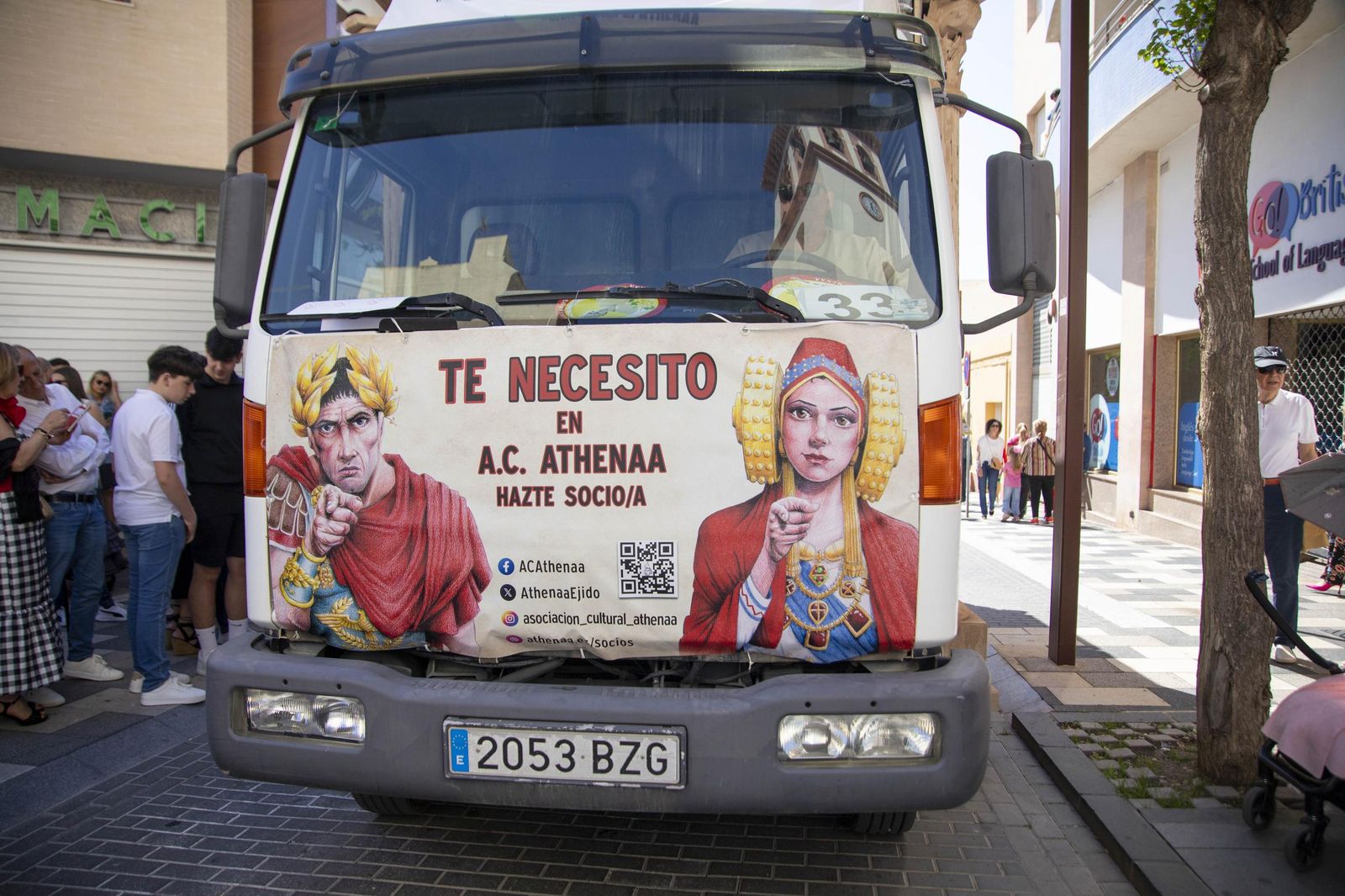 Las imágnes de la misa y procesión en honor a San Marcos en El Ejido