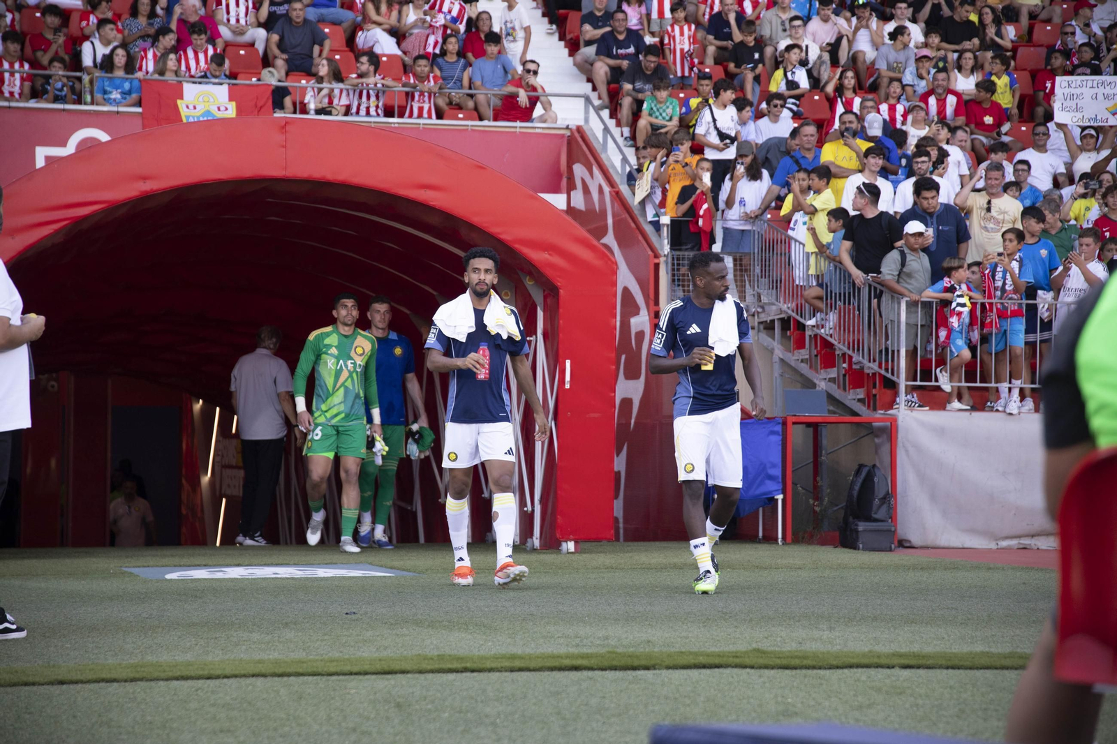 Las mejores imágenes del partido amistos entre UD Almería y el Al-Nassr
