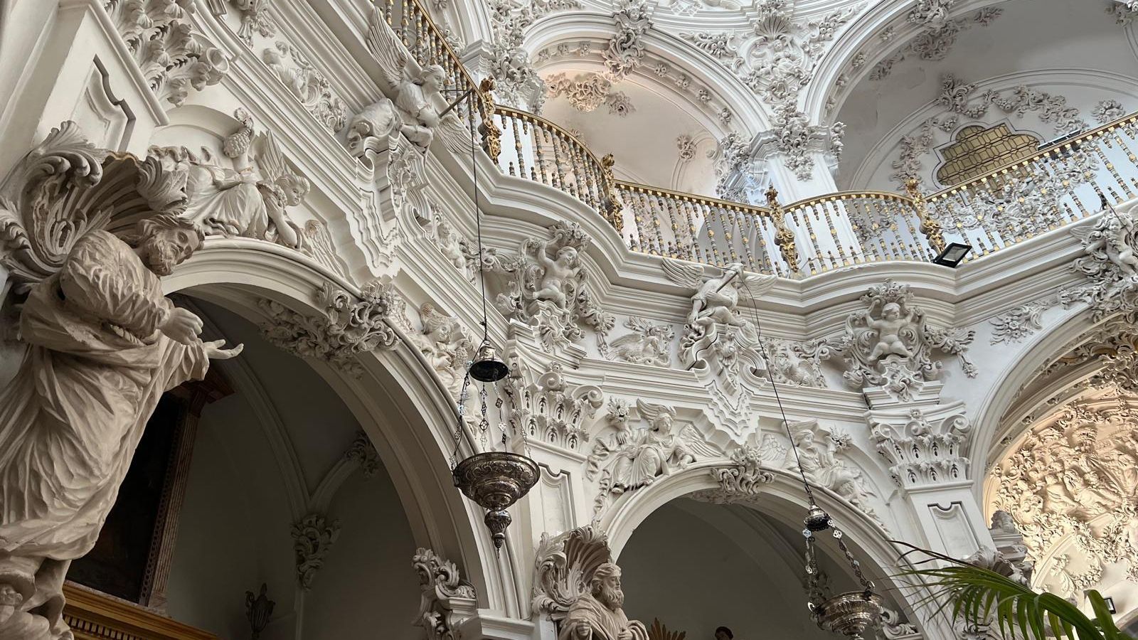 Yeserías de la capilla del Sagrario de la iglesia de la Asunción de Priego.