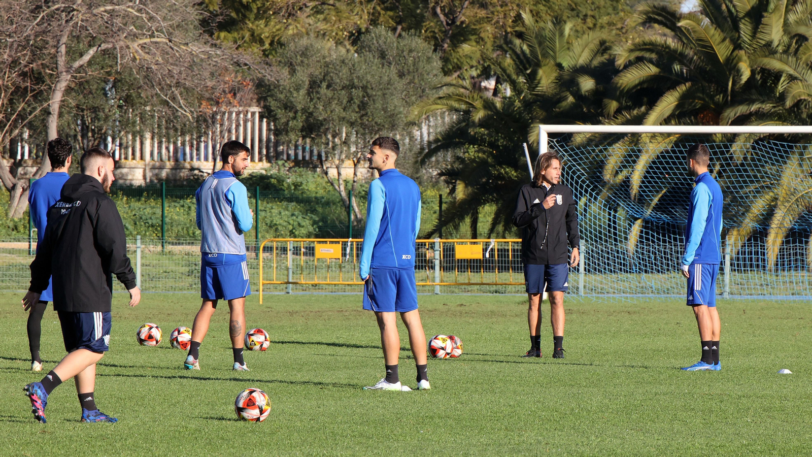 Xerez CD vuelve a entrenar en el anexo de Chapín 11 años después