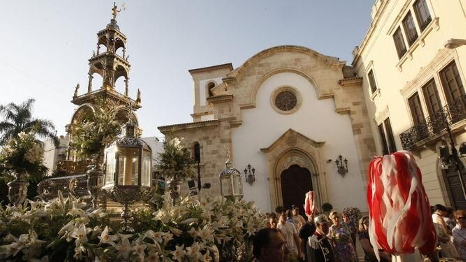 Celebración del Corpus Christi en la Virgen del Mar