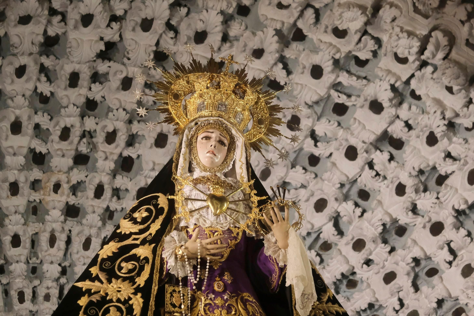 La presentación de los niños a la Virgen de los Dolores de Córdoba, en imágenes