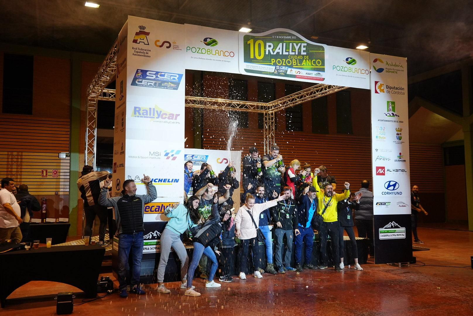 Las mejores imágenes de la entrega de premios del Rallye Ciudad de Pozoblanco