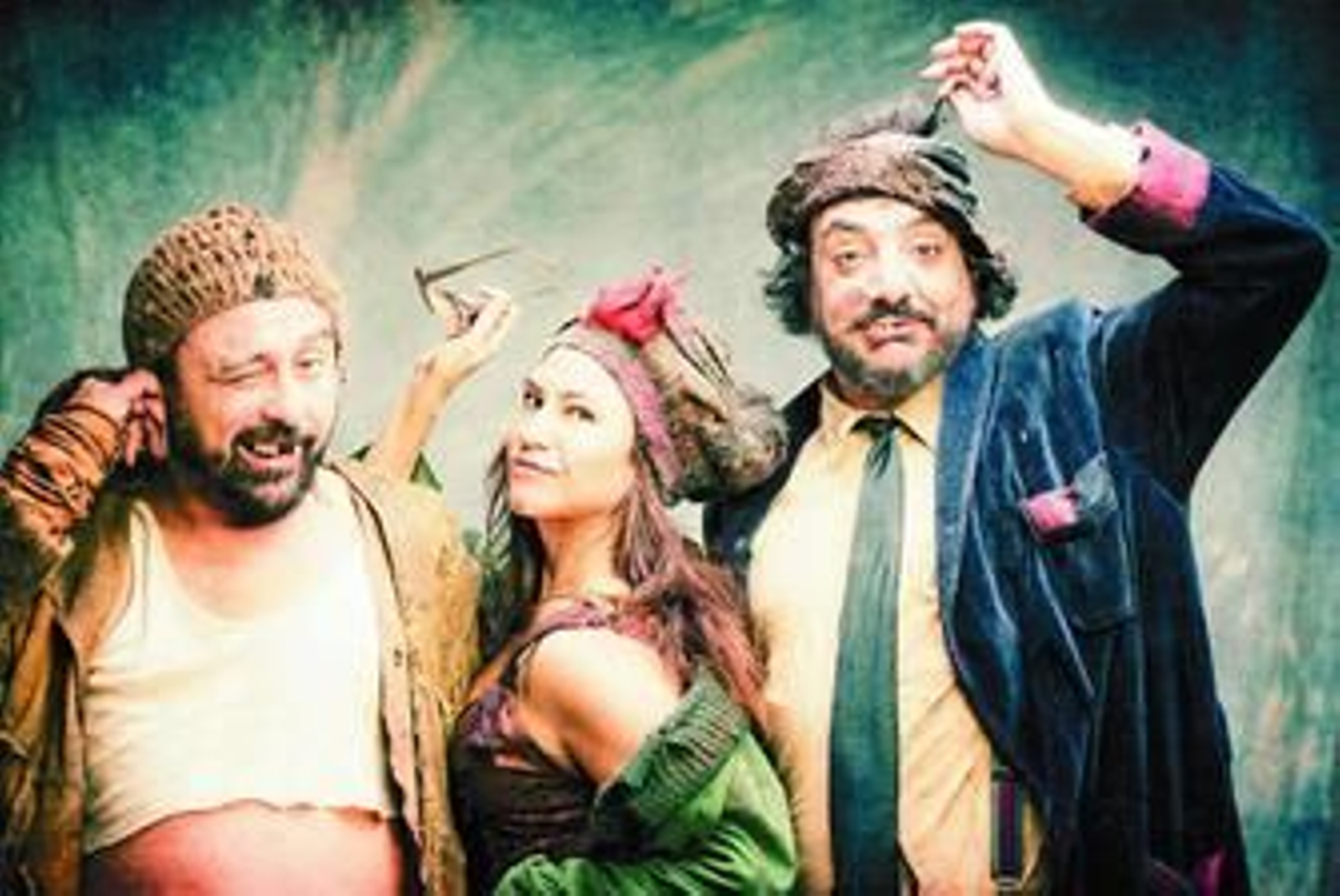 Paco Tous, Maite Sandoval y Pepe Quero, componentes de Los Ulen, en una fotografía promocional de 'Maná Maná (El regreso)'.