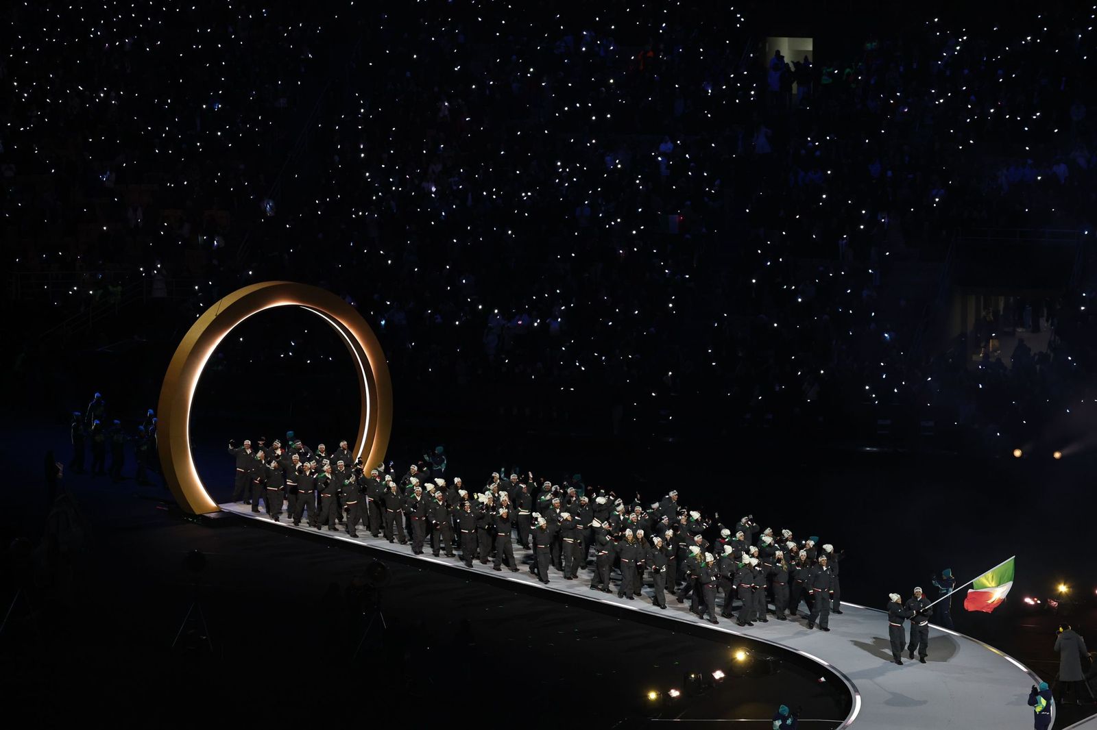 Las fotos de la inauguración de los Juegos Olímpicos de invierno de 2026