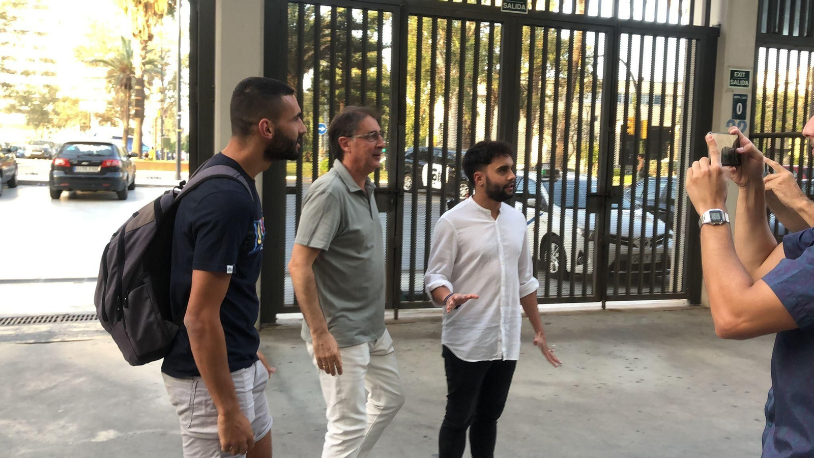 Einar Galilea conoce La Rosaleda