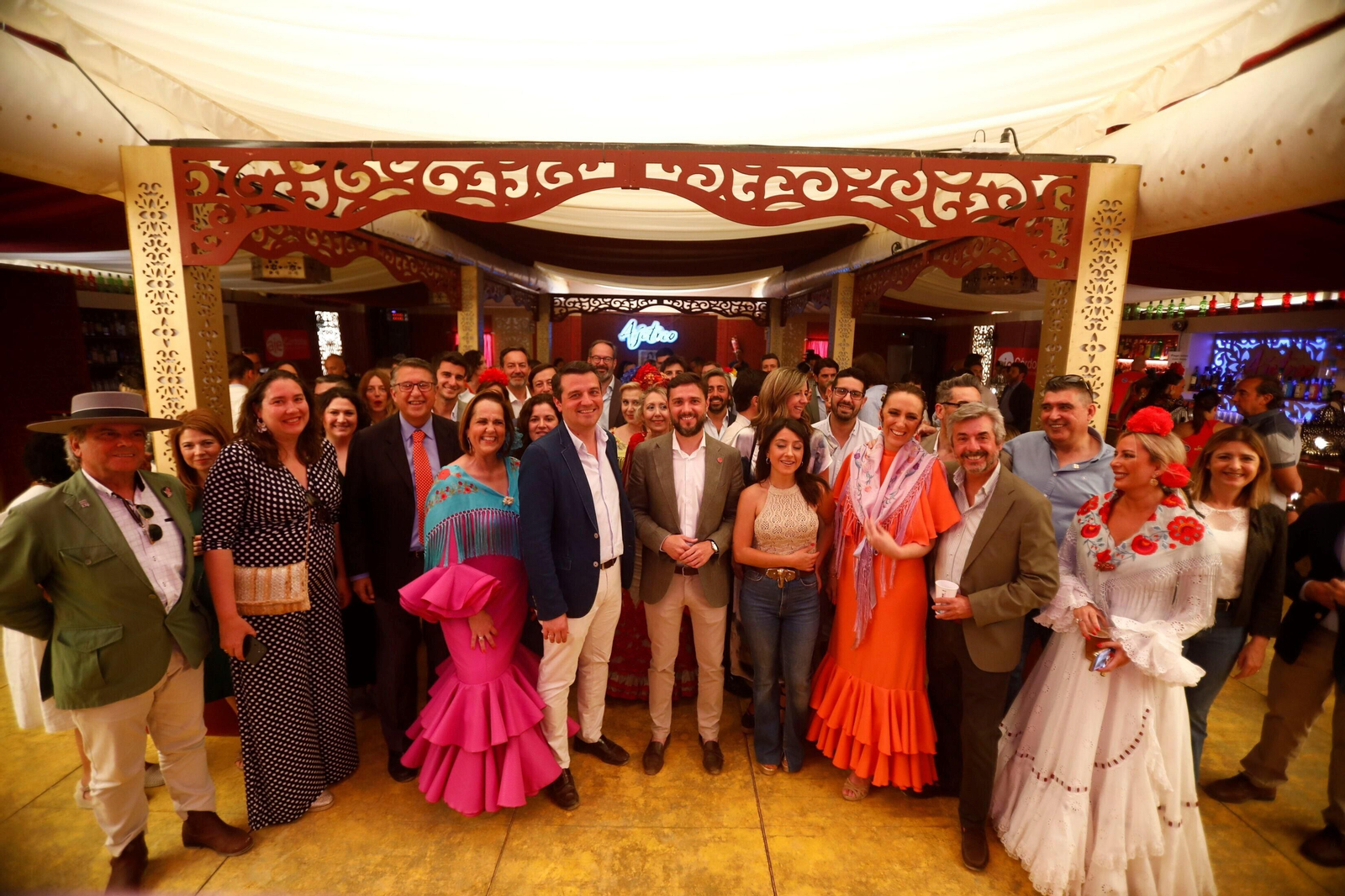 Las recepciones del miércoles de la Feria de Córdoba, en imágenes
