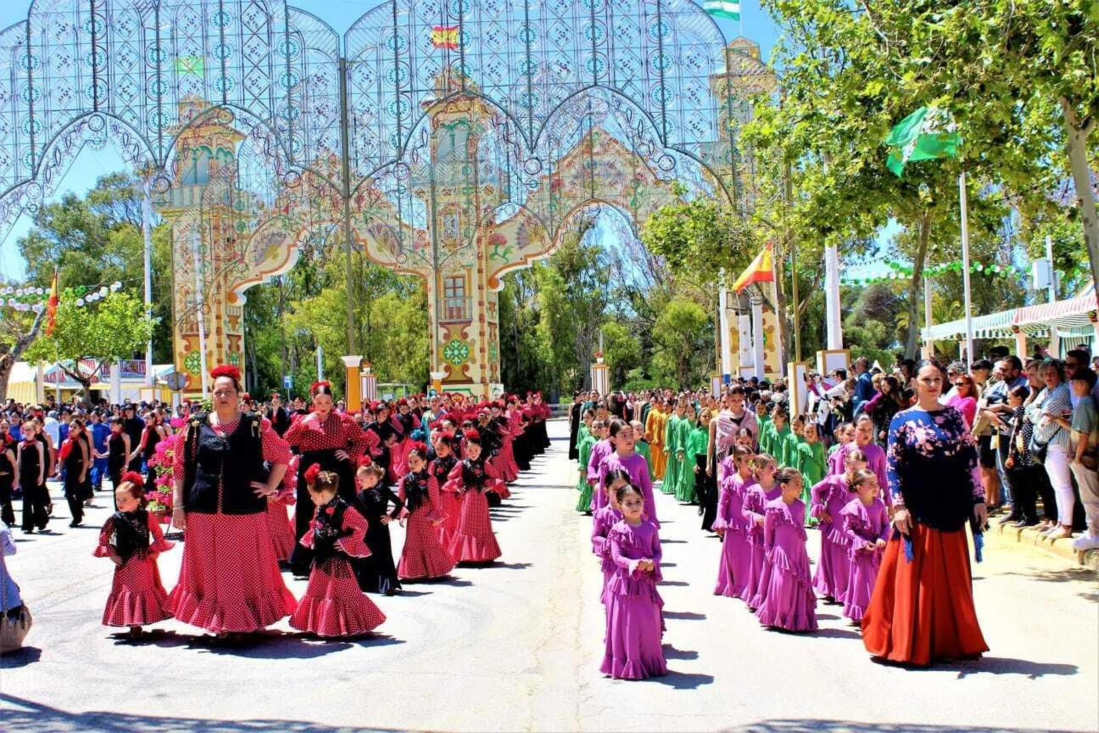 La Feria de Rota 2024: las imágenes de la inauguración de este miércoles 1 de mayo