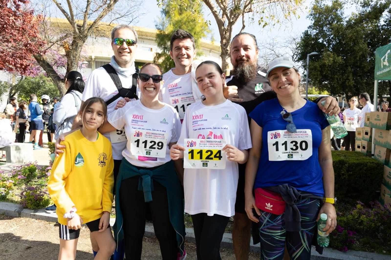 Más de 2.100 participantes corren  para promover la salud en Jaén, en imágenes (2)