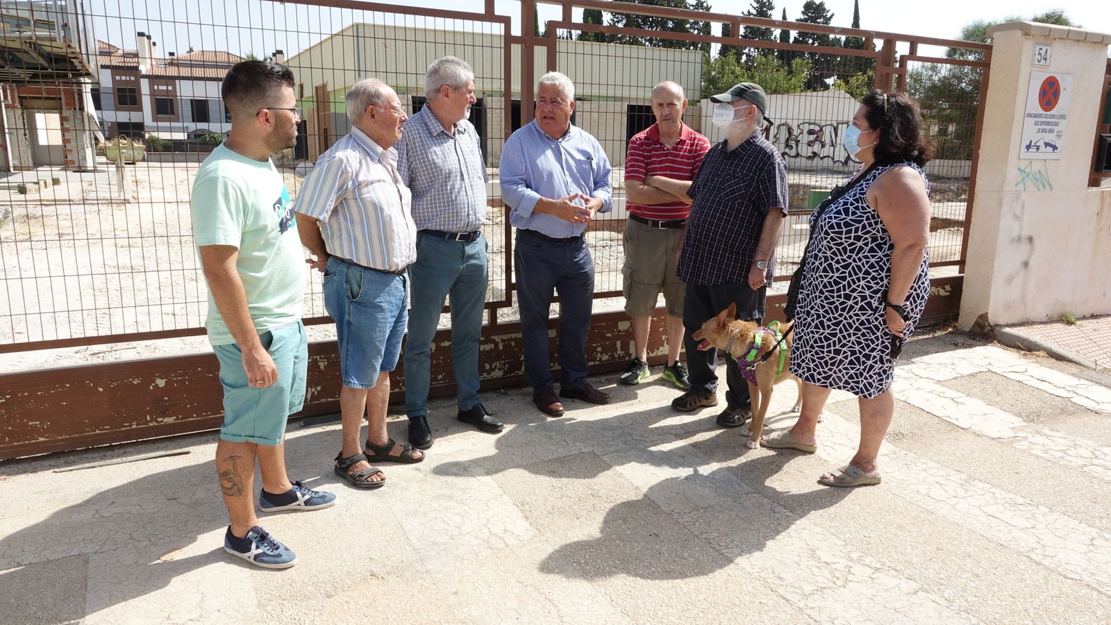 El PSOE reitera que una gasolinera en construcción en Churriana afectará a medio millar de familias
