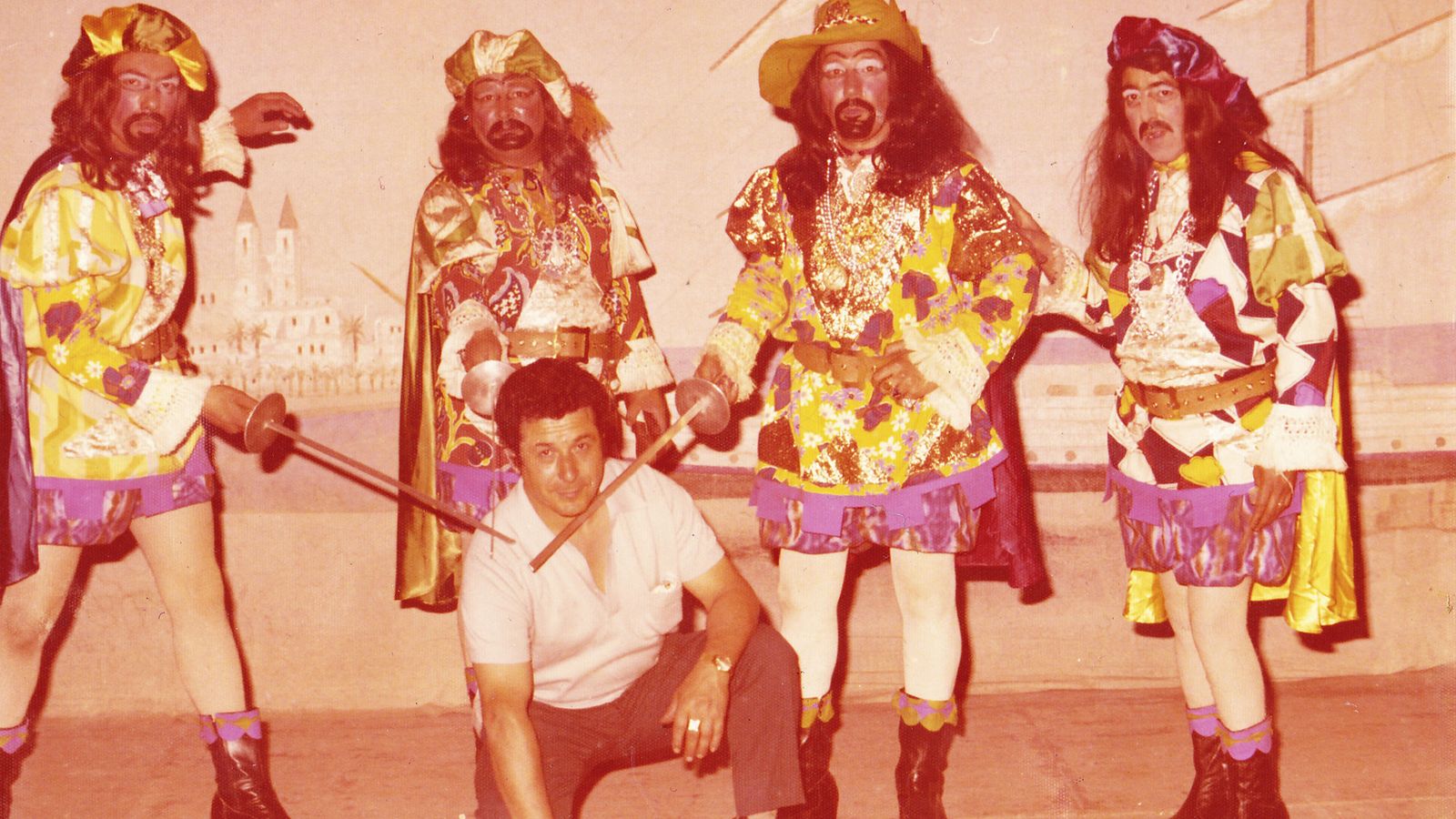 Cuarteto 'Don Juan Tenorio y los que fueron al velatorio', de 1975.