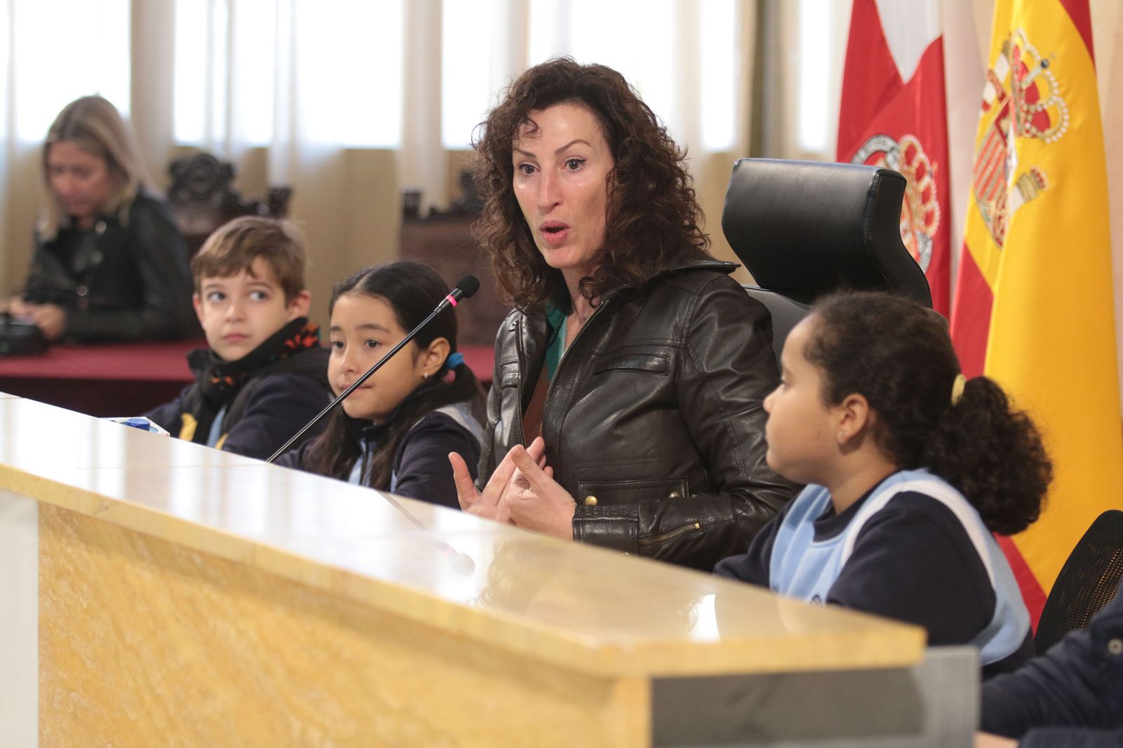 Los alumnos de la SAFA, concejales por un día