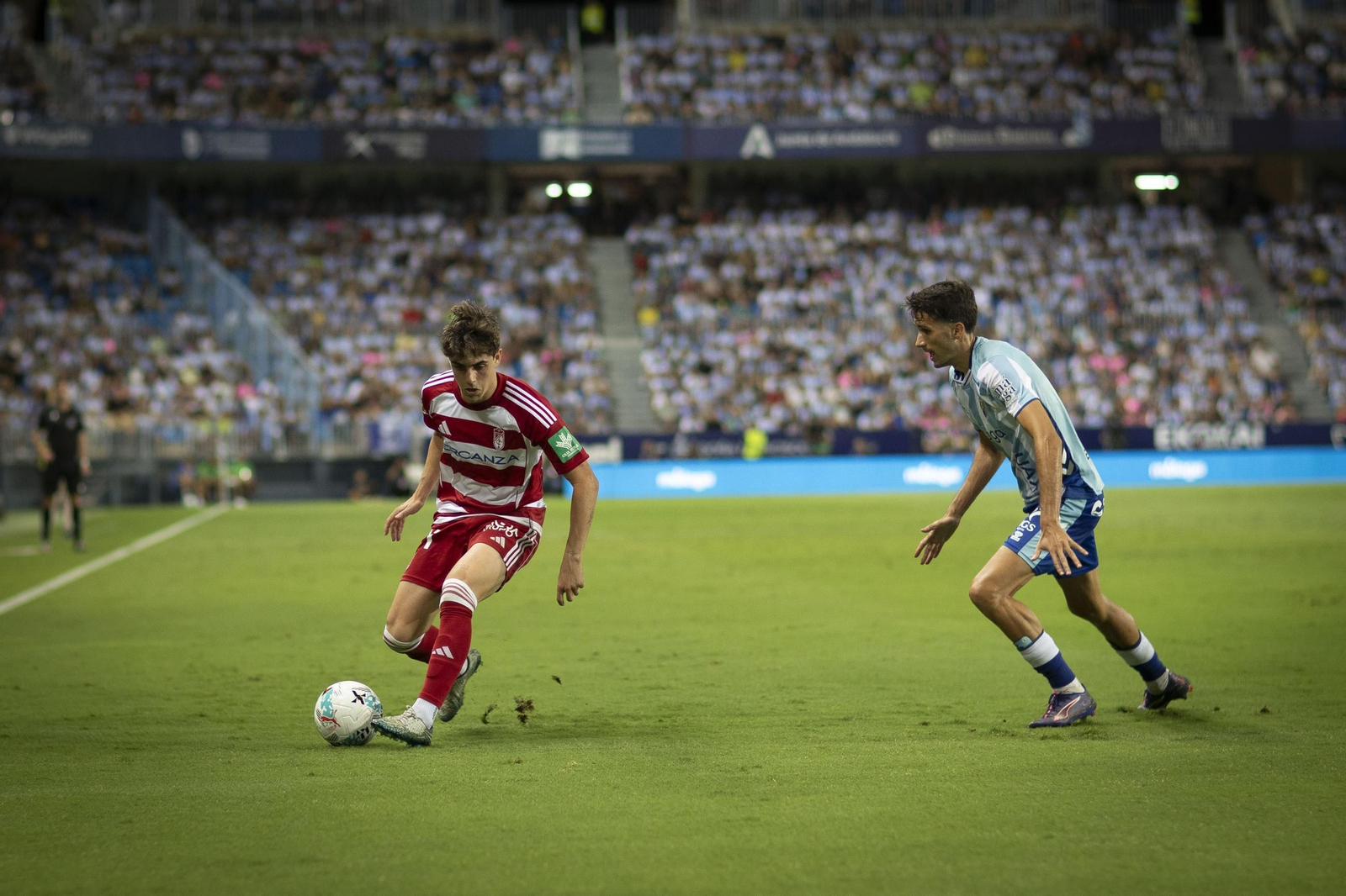 Las mejores imágenes del Málaga CF-Granada CF