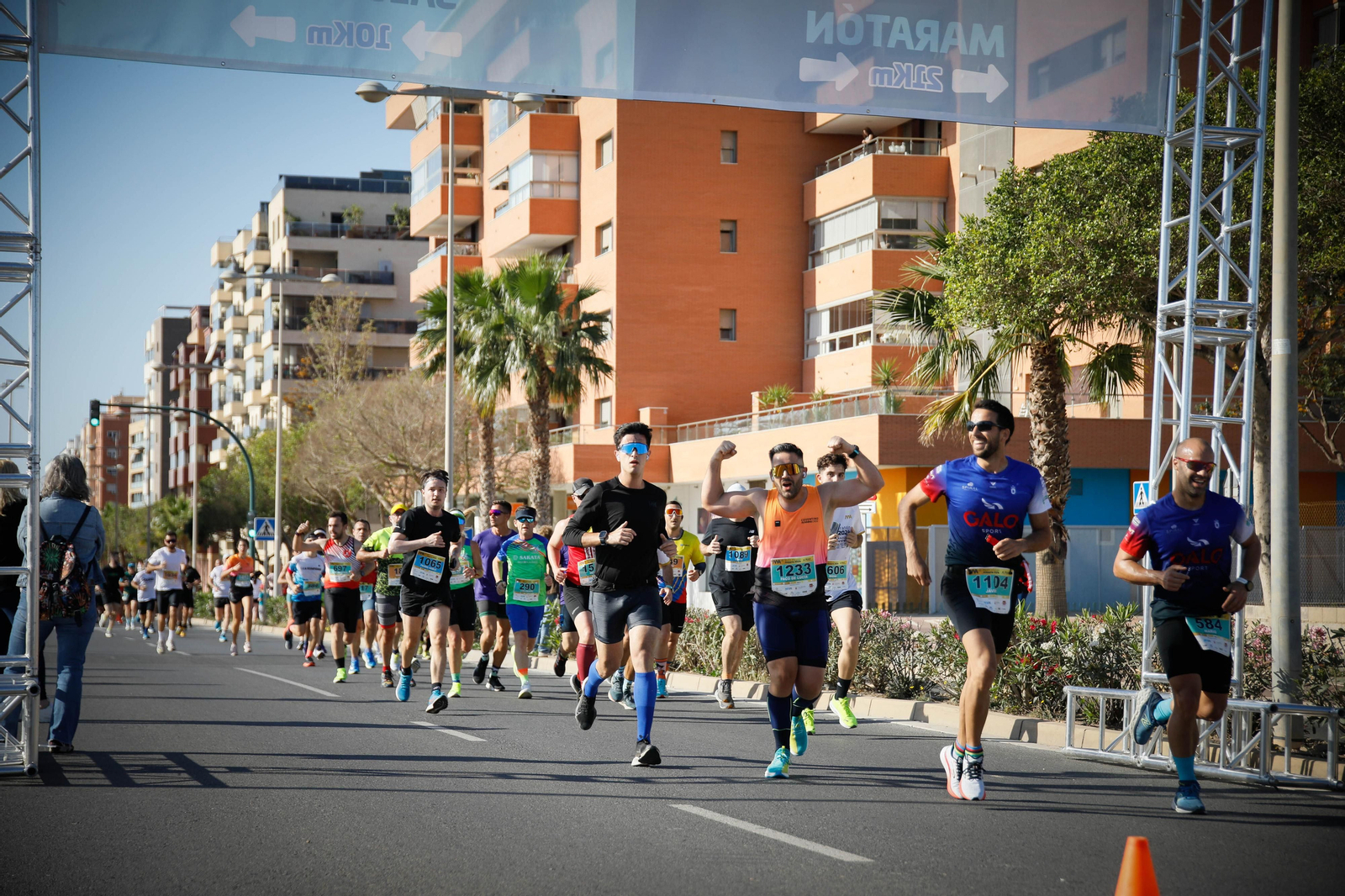 Imágenes de la Media Maratón Ciudad de Almería