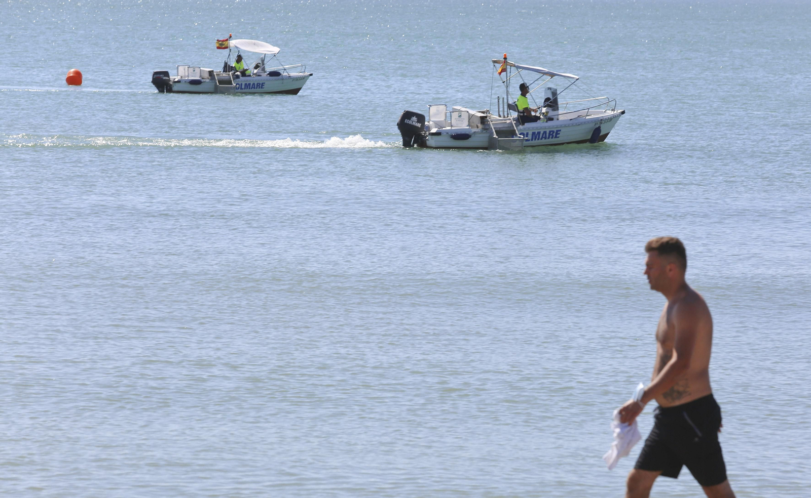 Fotos de la playa en Málaga, donde escapar del calor