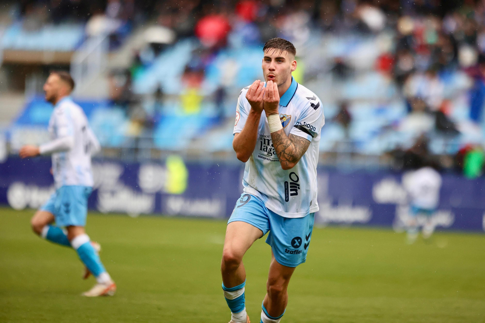 El Málaga CF-Linares Deportivo, fotos El Málaga CF-Linares Deportivo, fotos