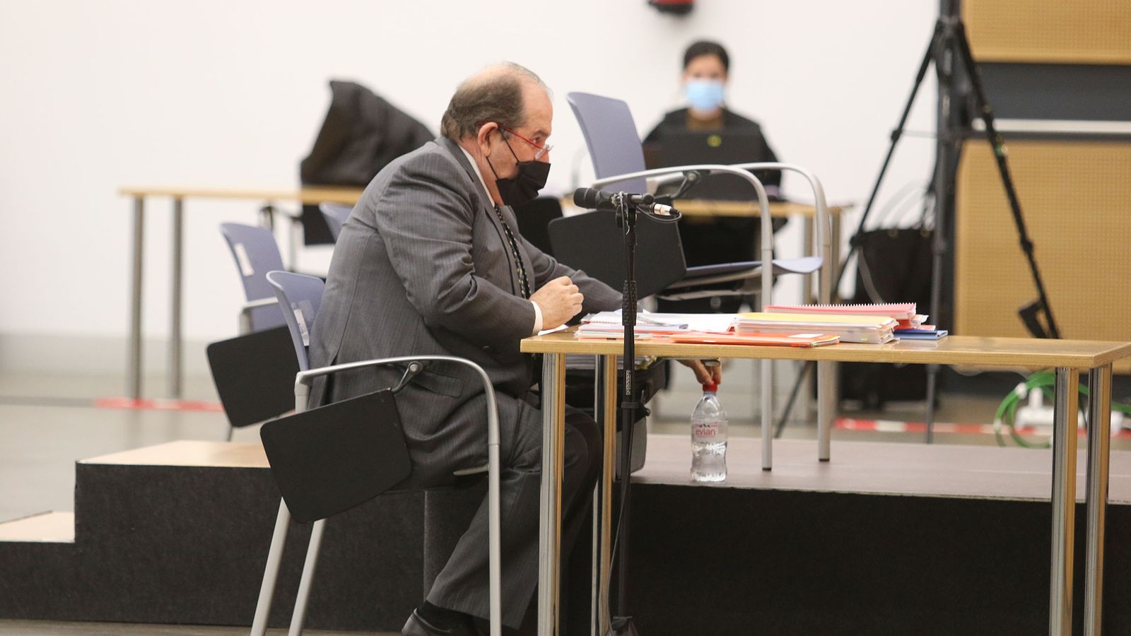 El exinterventor accidental del Ayuntamiento de El Ejido, José Alemán, durante la vista oral.