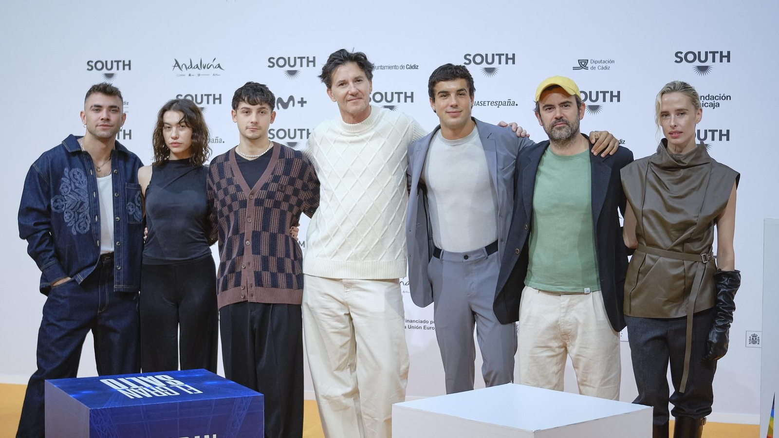 Las imágenes del photocall del martes 29 del 'South Series Festival Cádiz' con Oscar Casas y Javier Gutierrez entre otros