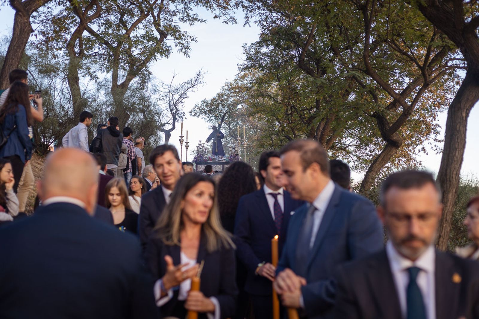 Imágenes de la procesión de Nuestro Padre Jesús de la Salvación