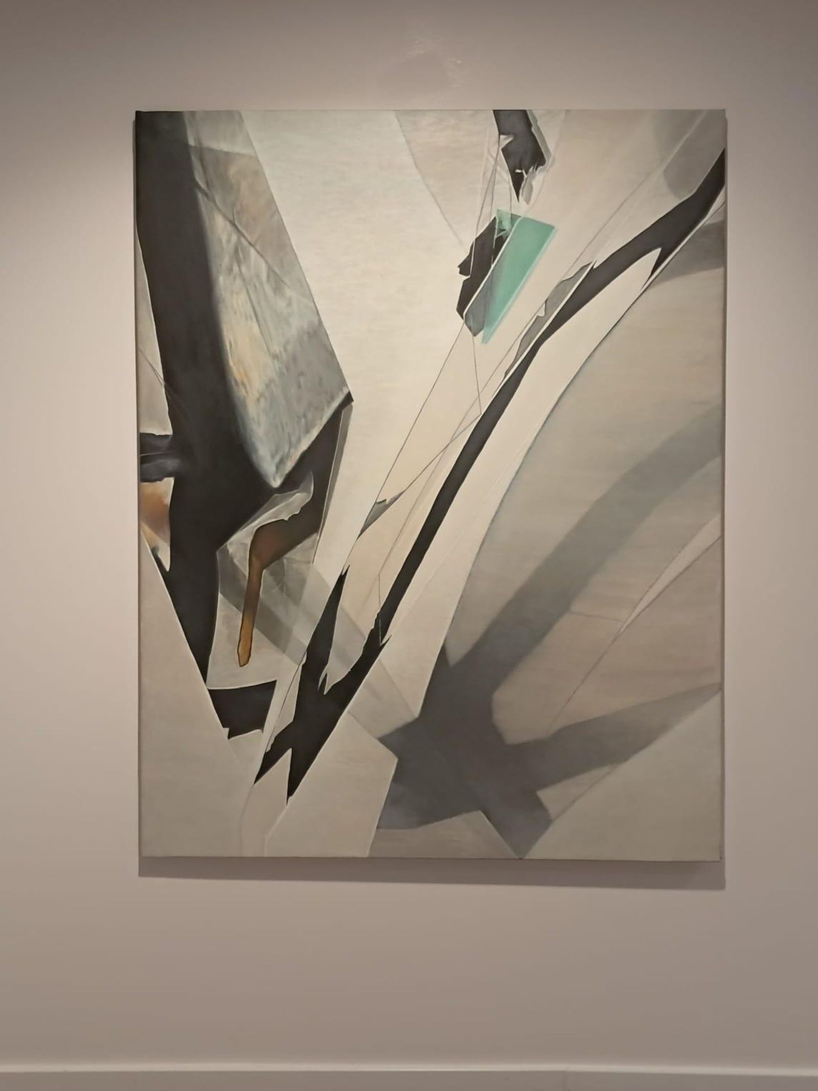 Otra de las pintura de la exposición.