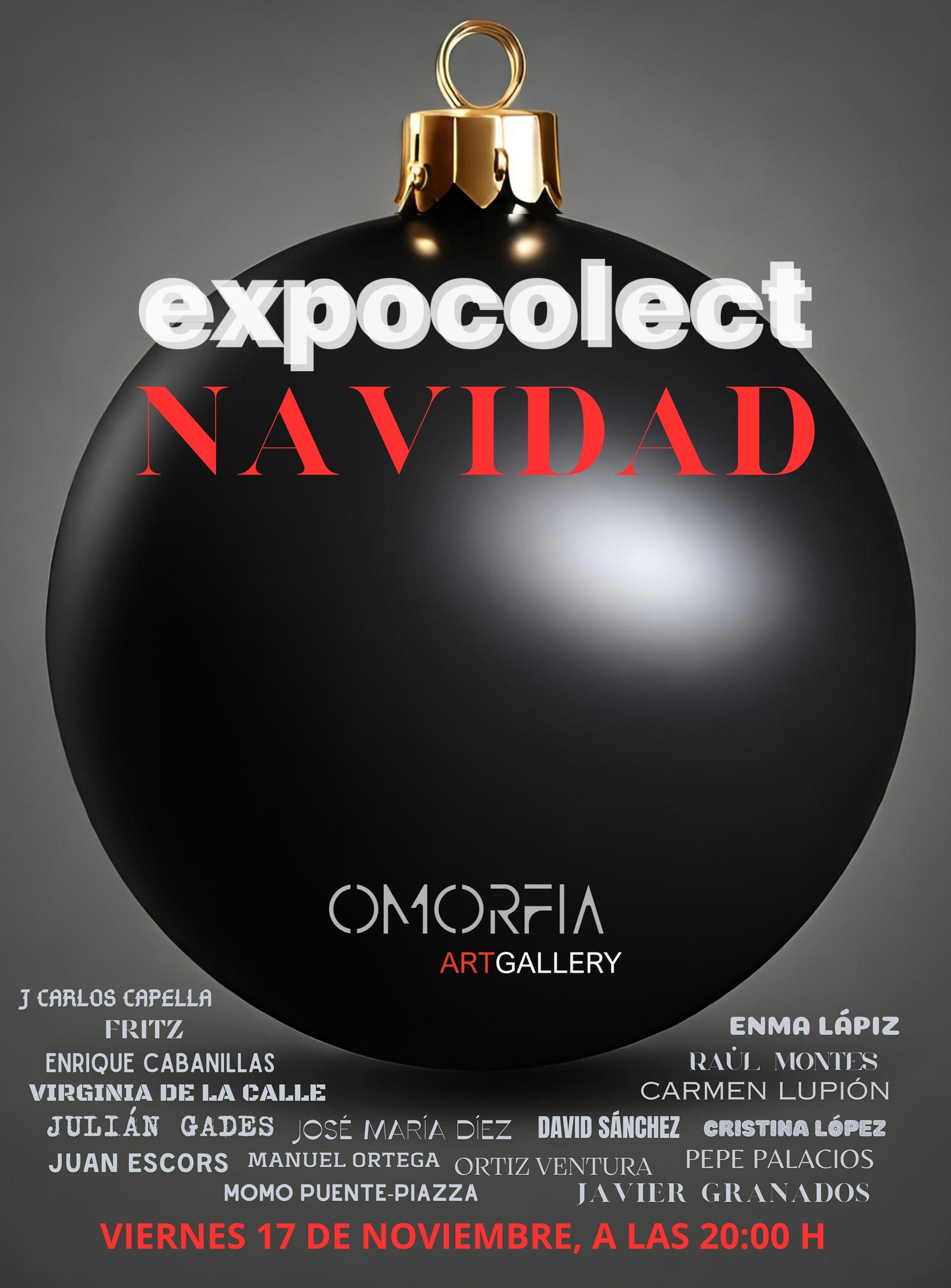 Cartel completo de 'Expocolect Navidad'.
