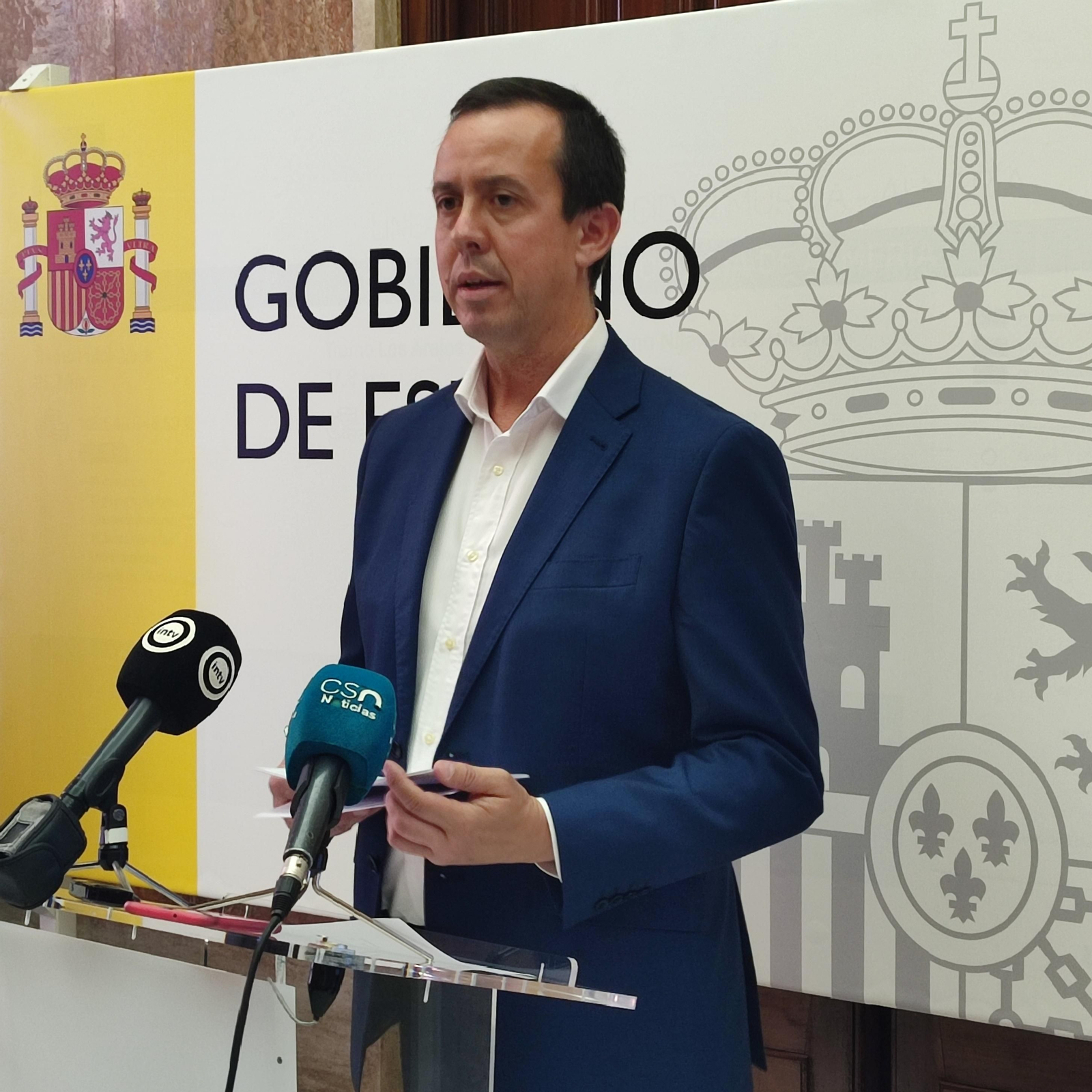 José María Martín, subdelegado del Gobierno en Almería. José María Martín, subdelegado del Gobierno en Almería.