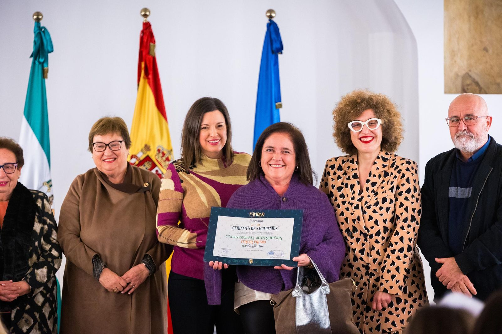 Las imágenes del acto de entrega de premios del Certamen de Nacimientos en San Fernando