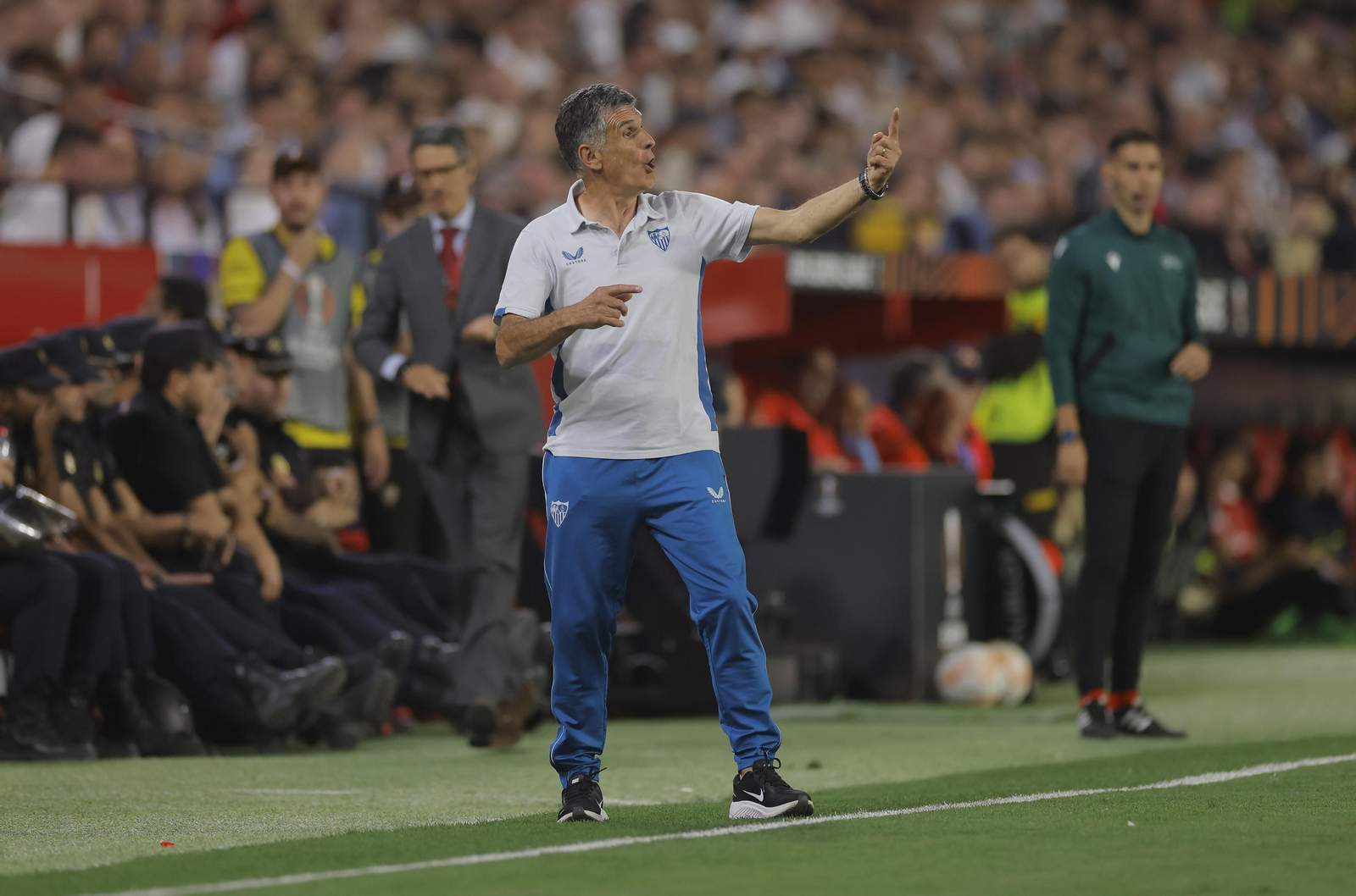 Las fotos del Sevilla-Manchester