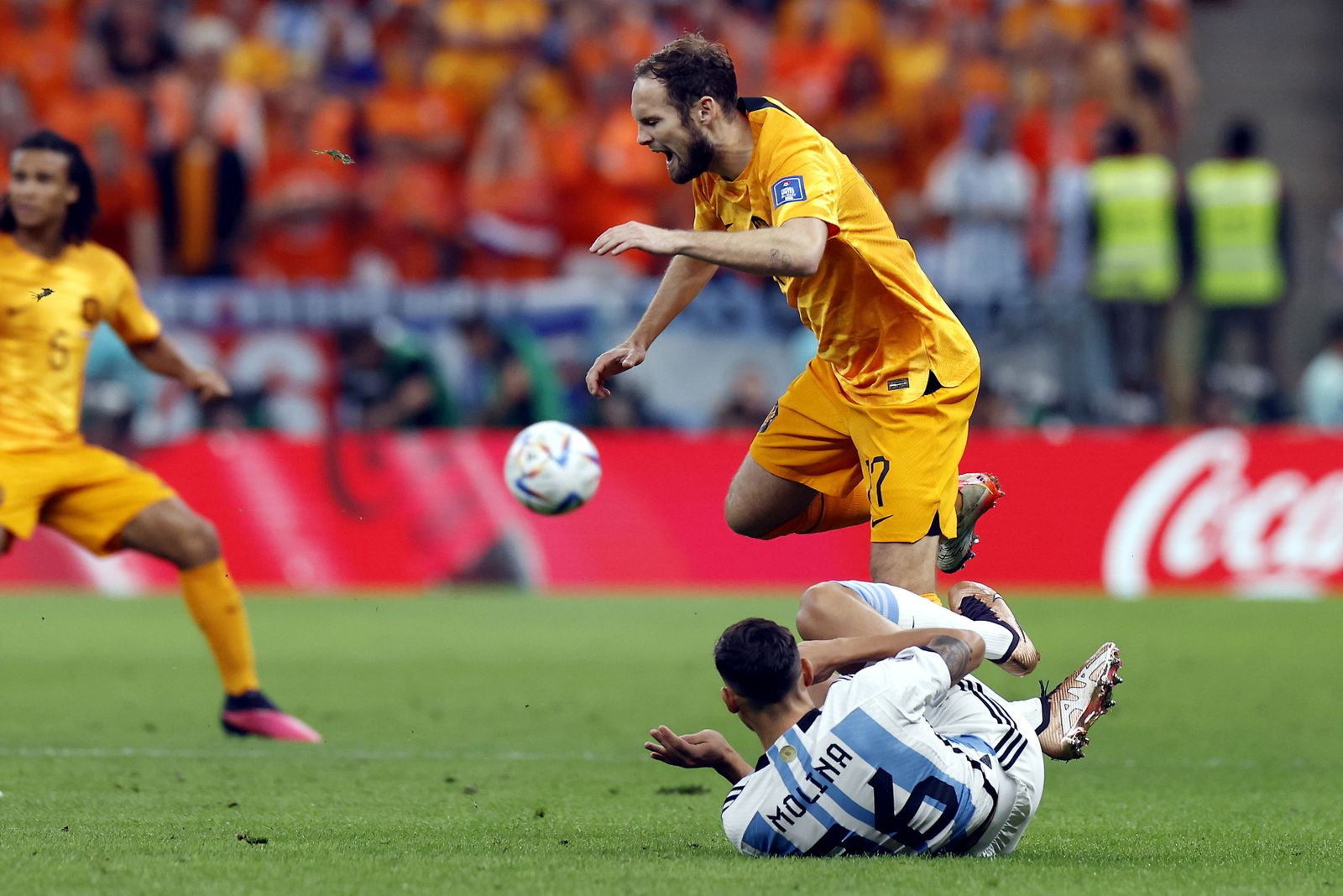 Las imágenes del Países Bajos - Argentina en los cuartos de final del Mundial de Qatar