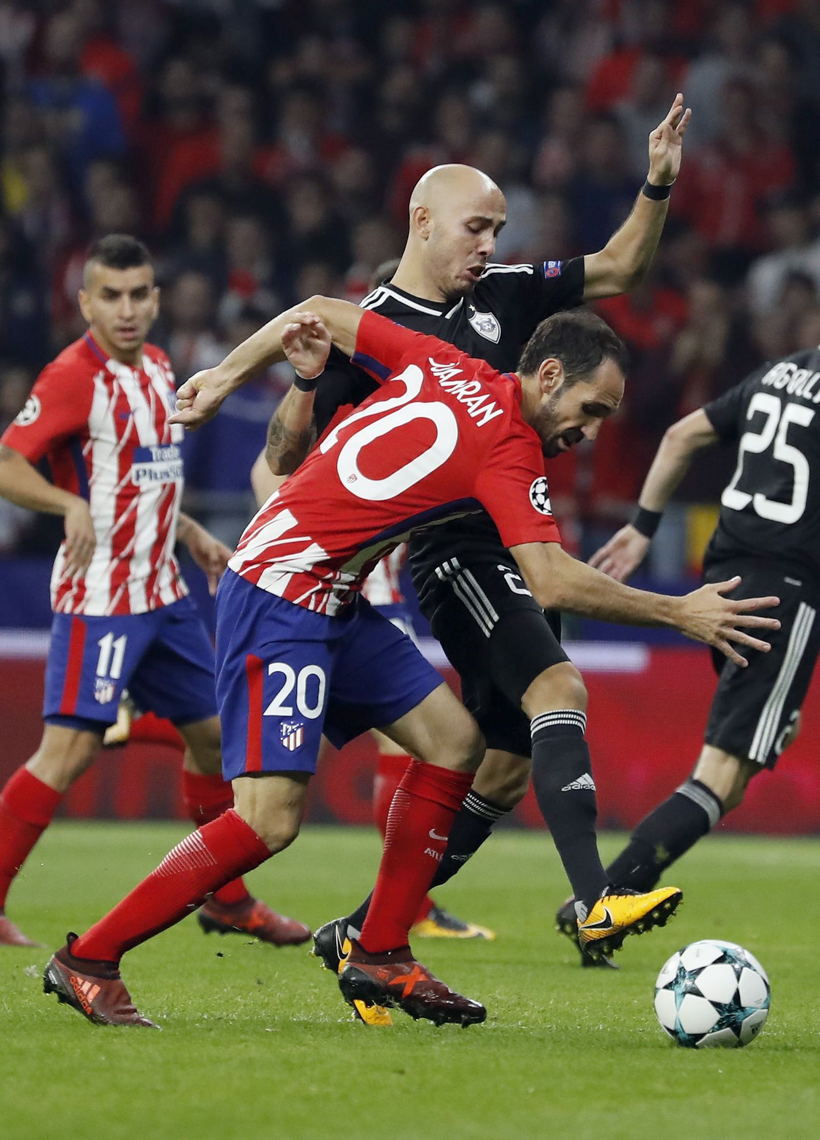 Las imágenes del Atlético-Qarabag