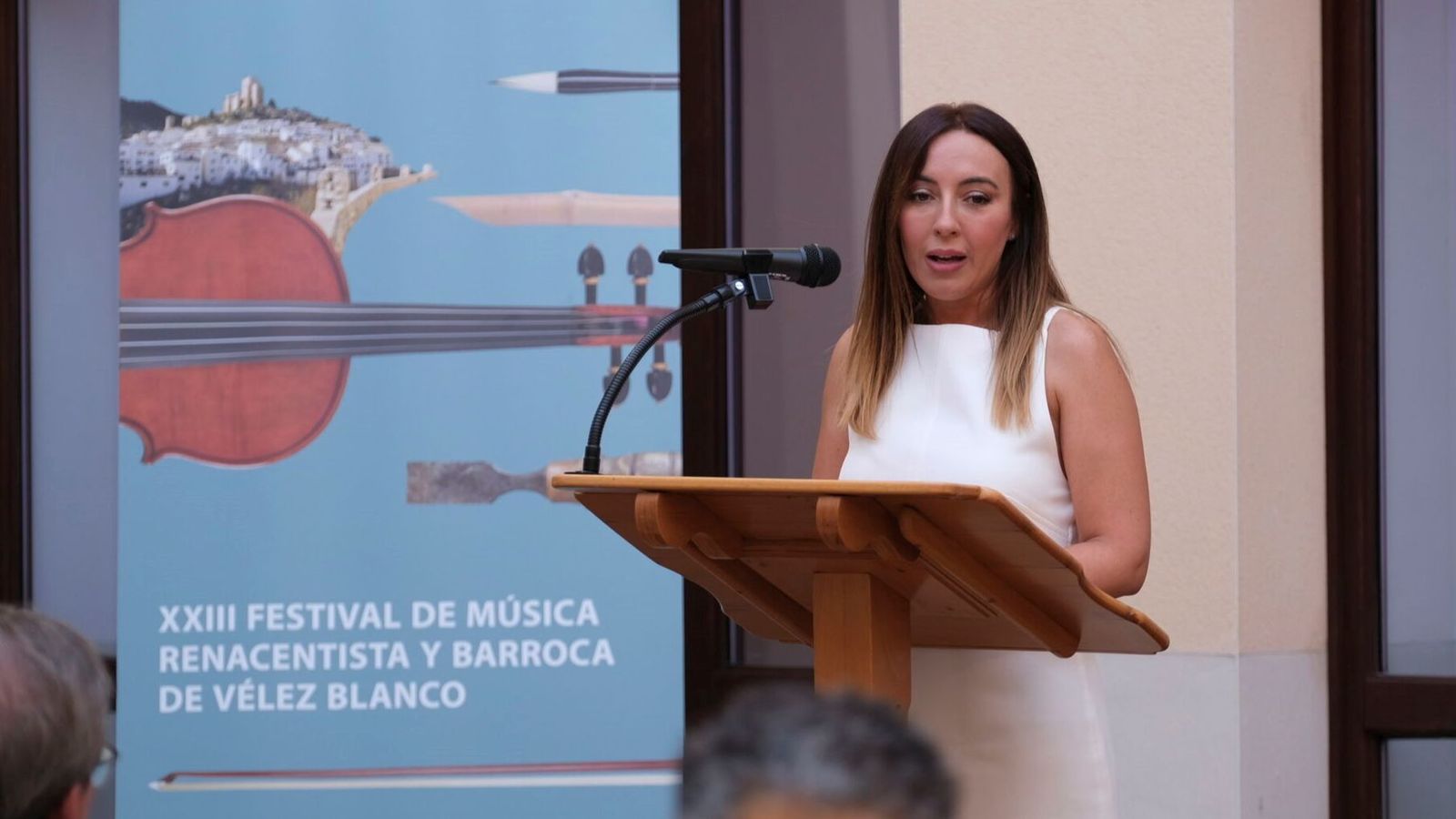 Ana María López, alcaldesa de Vélez Blanco.