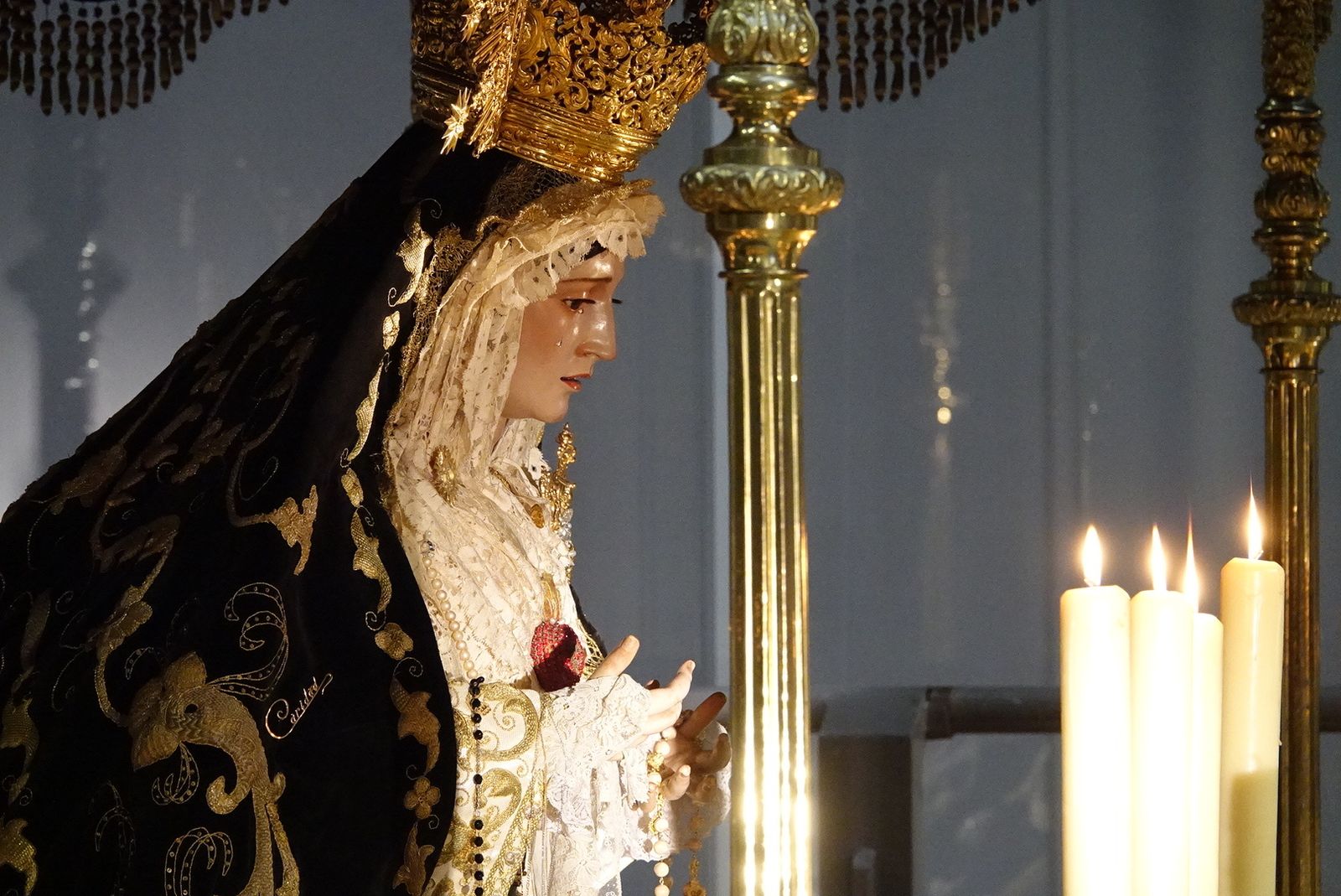 Las fotos de la cofradía del Amor, en el Viernes Santo de Málaga
