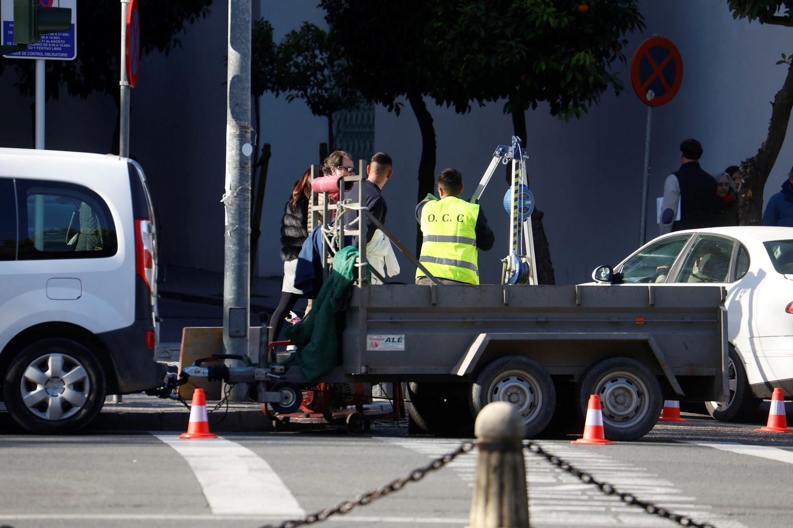 Las imágenes de la vuelta a la normalidad diaria en Córdoba tras las vacaciones de Navidad