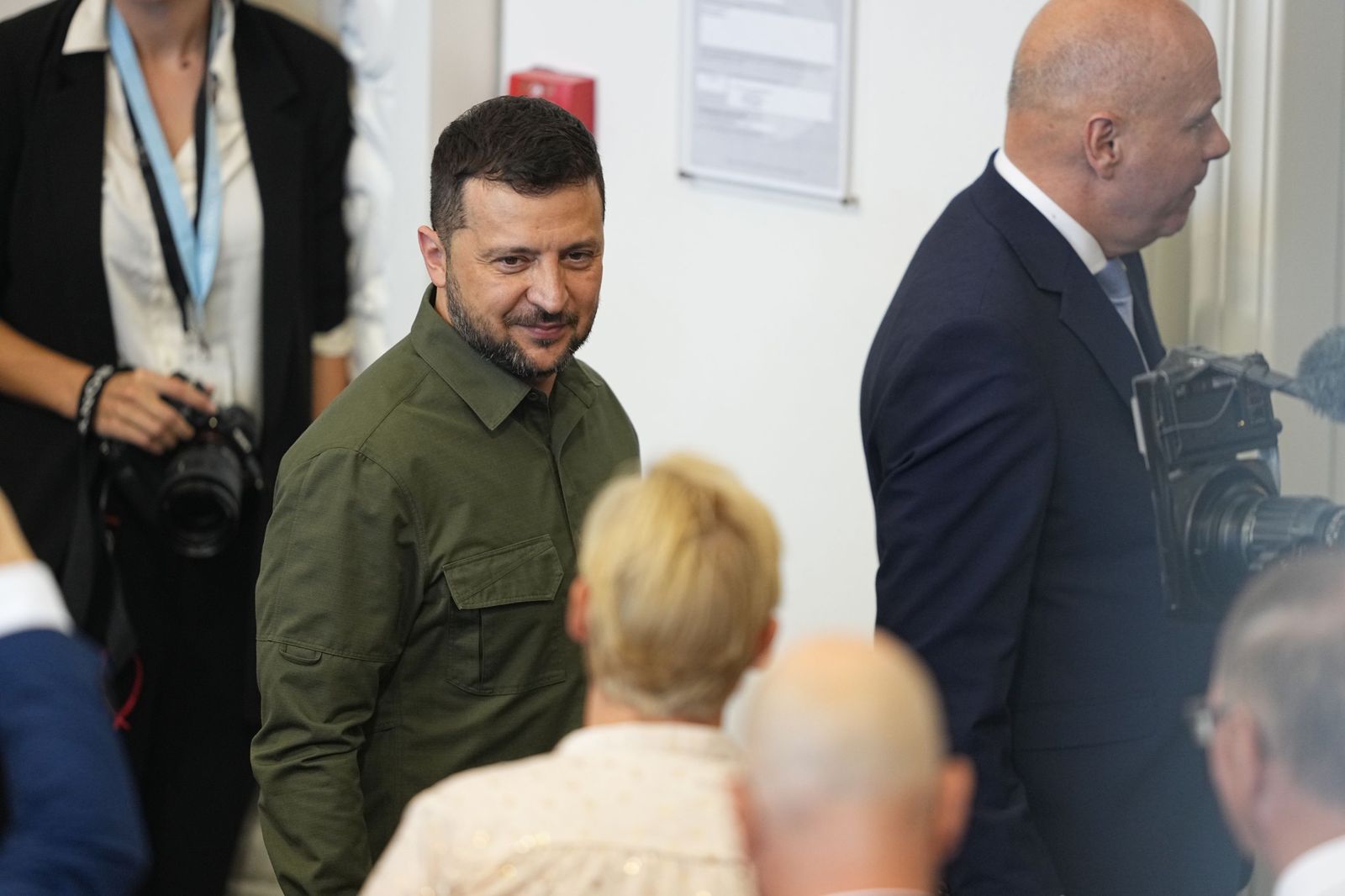 Volodímyr Zelenskyy, presidente de Ucrania